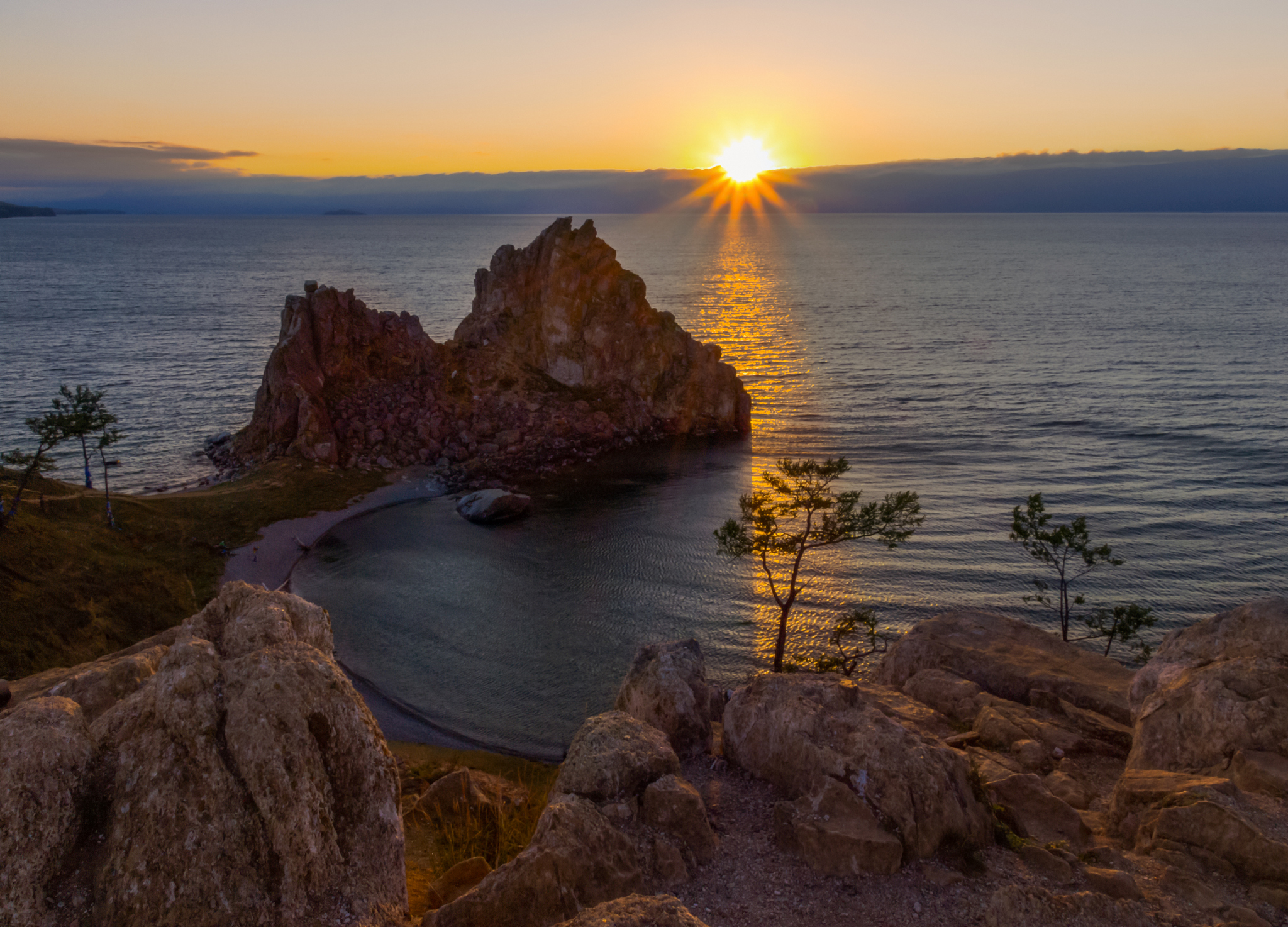 байкал, озеро, пейзаж, закат, Мурзинов Виктор