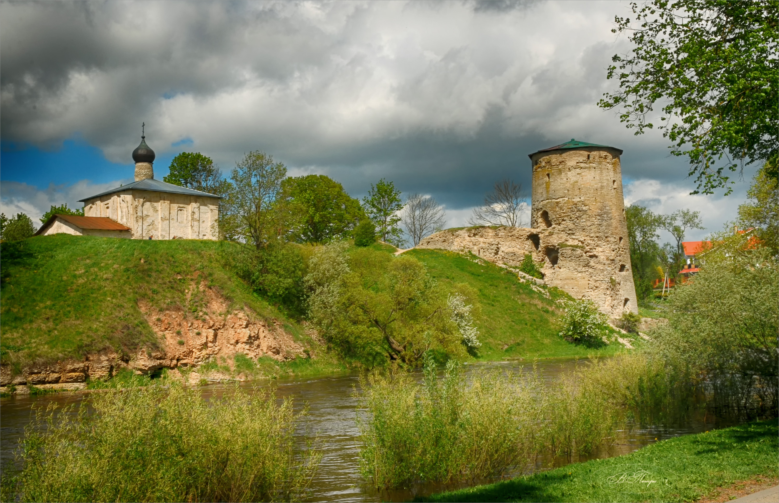 башня часовня речка, Вера Петри