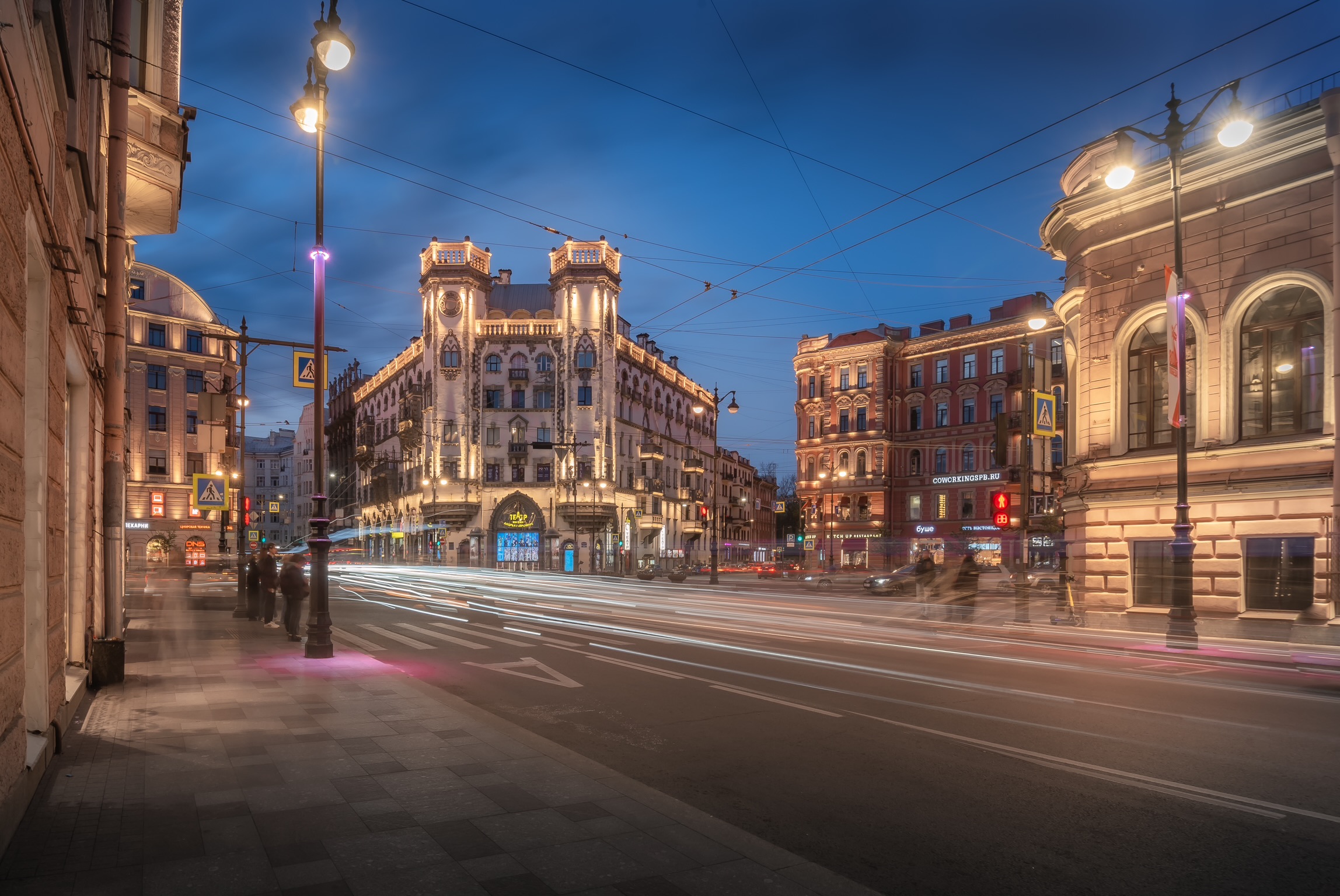 санкт-петербург, город, закат, рассвет, петроградский район, Екатерина Хлебникова
