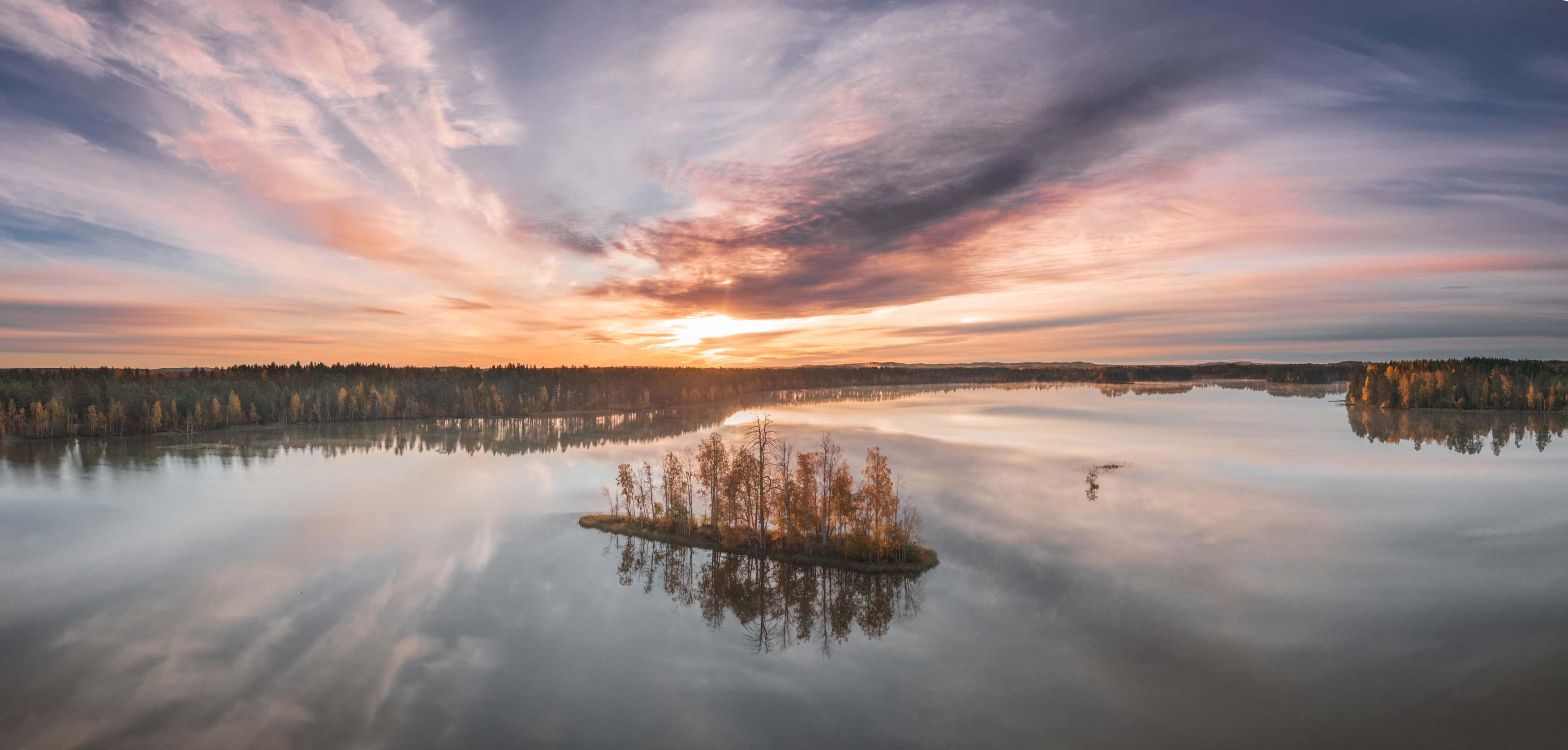 Карелия, озеро, осень, Denis Koshkin