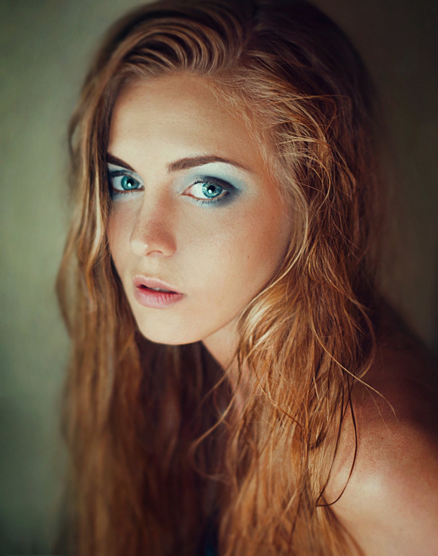 50mm, Blond, Blue eyes, Girl, Hair, Makeup, Model, Nikon d90, Portrait, Kerry Moore