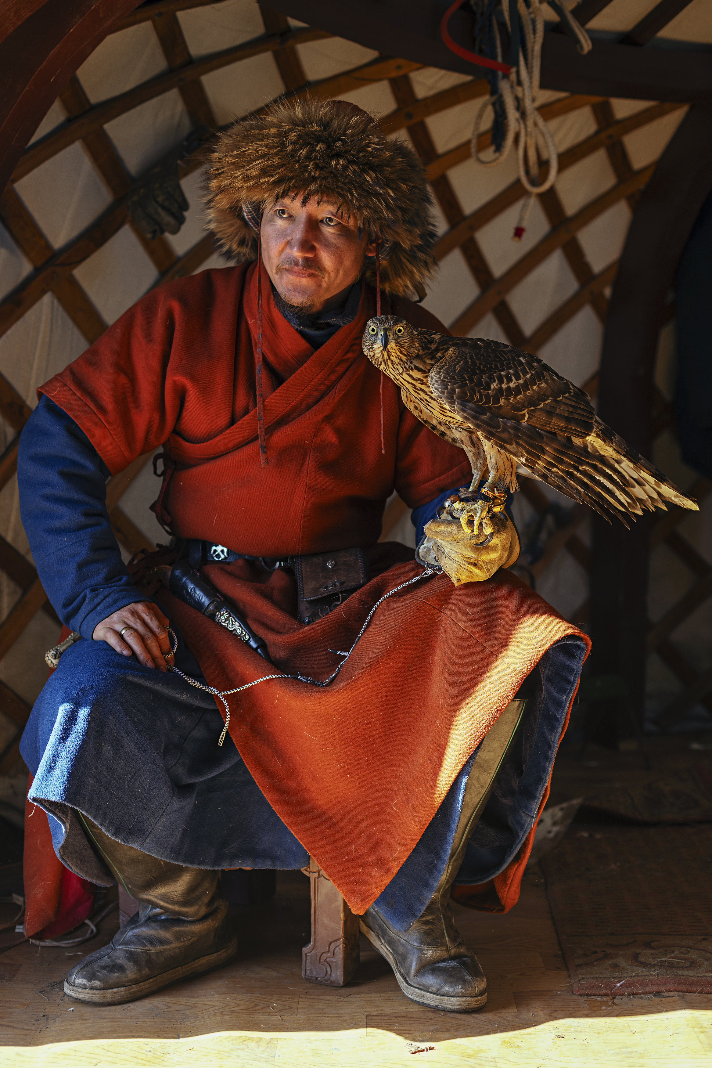 Mongolian eagle hunting festival, ganzorig miimaa