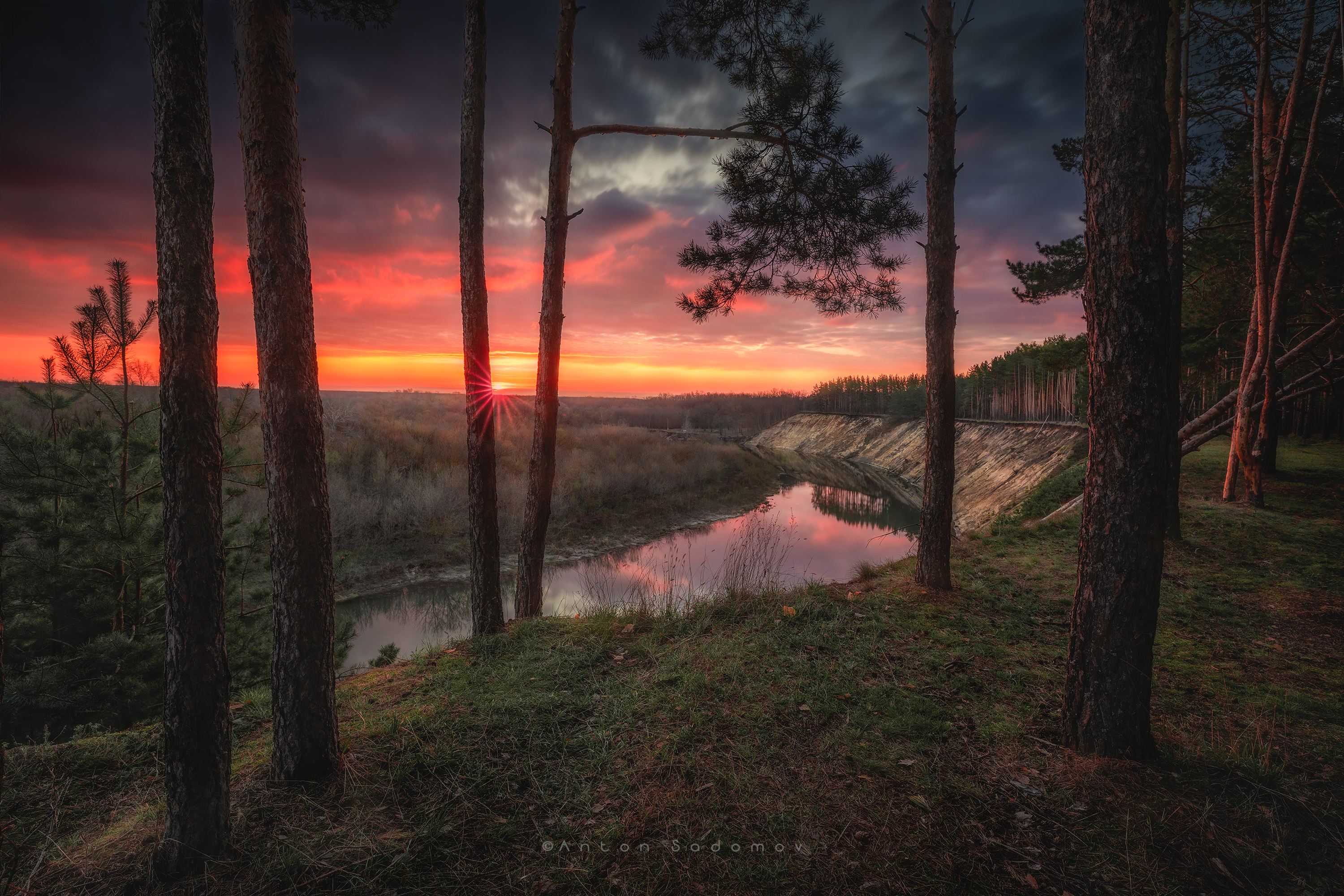 река, хопер, балашов, рассвет, Антон Садомов