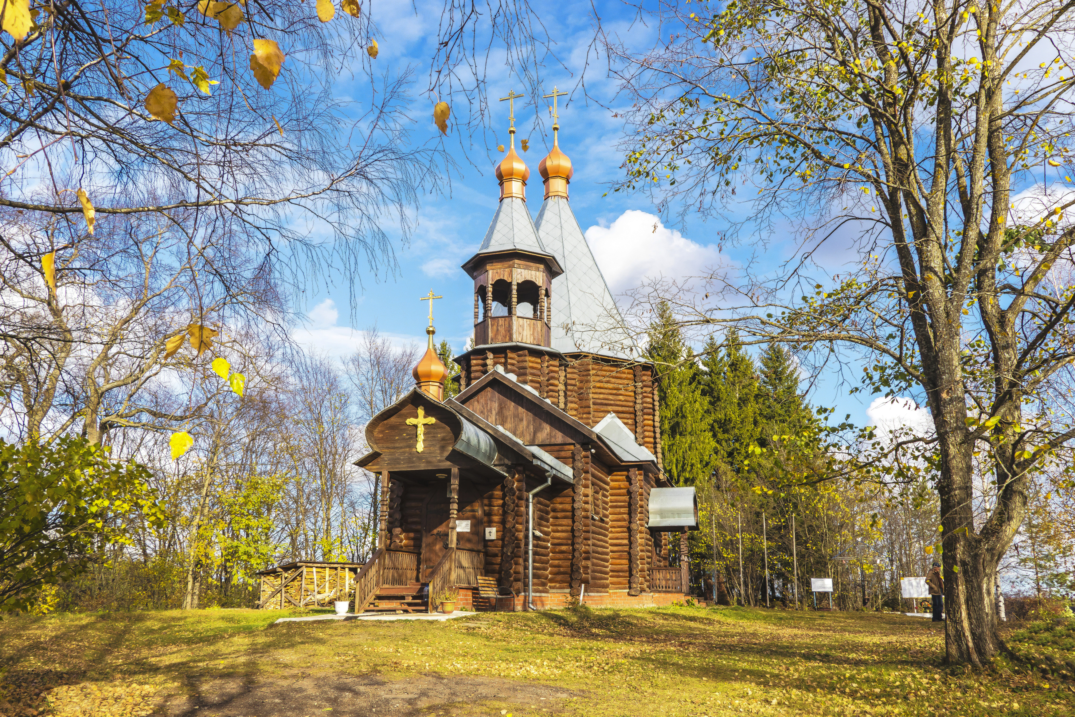 никульчино, осень, храм, церковь, галина новинская