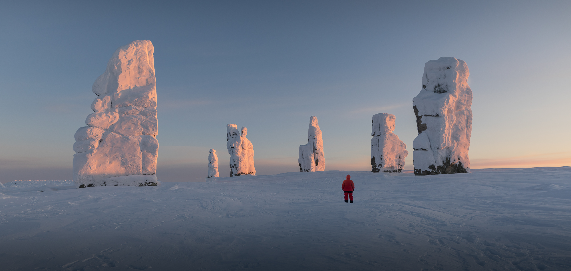 якутия, улахан-сис, закат, останцы, Потапов Сергей