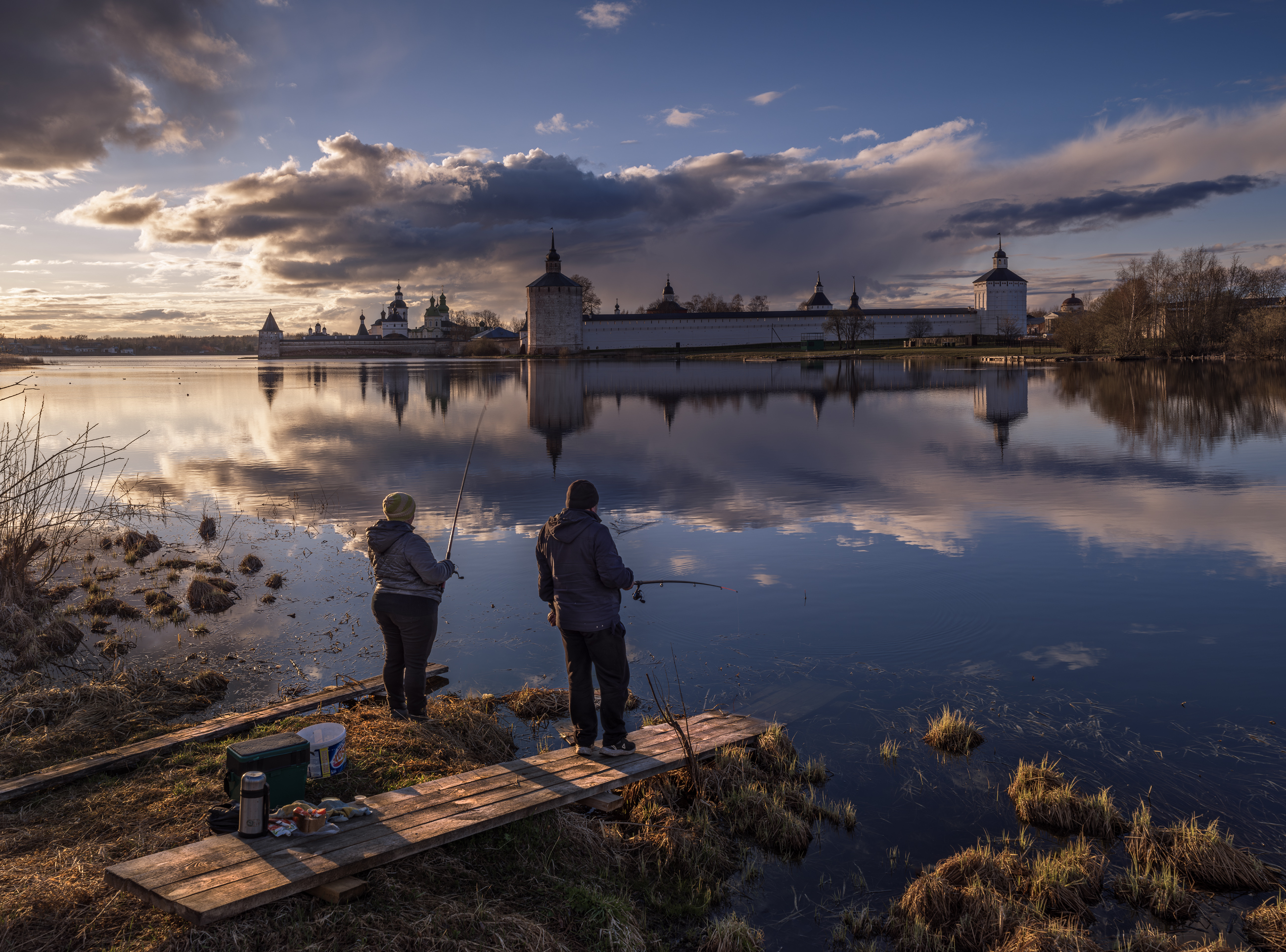 кирилло-белозерский монастырь, кириллов, сиверское озеро, вологодская область, Олег Зверев
