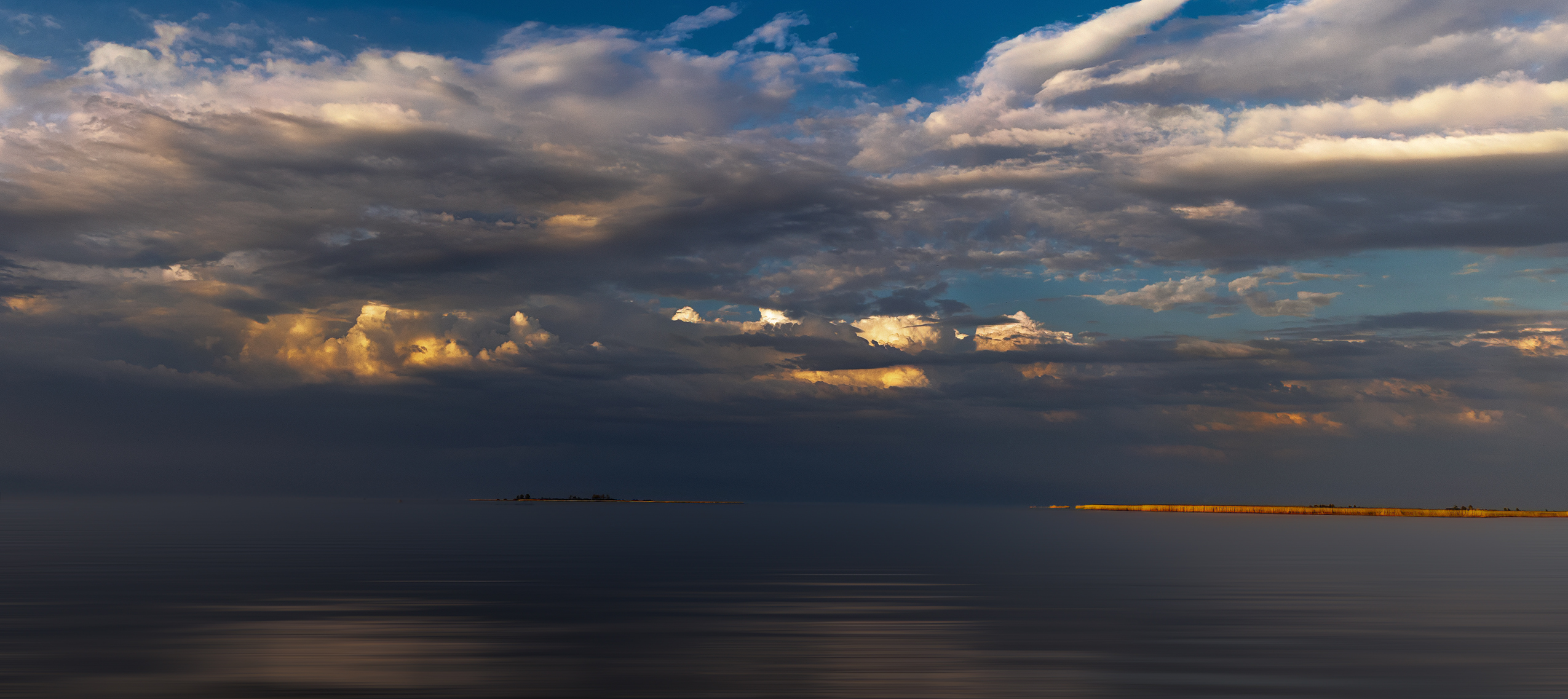 ладога, ладожское озеро, приозерский район, ленинградская область, закат, небо, тучи, Dmitry Yudchenko