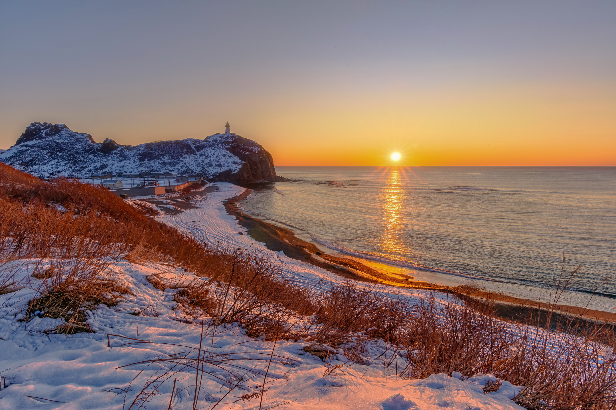 море восход весна мыс бринера,  GeorgyPrimoretz