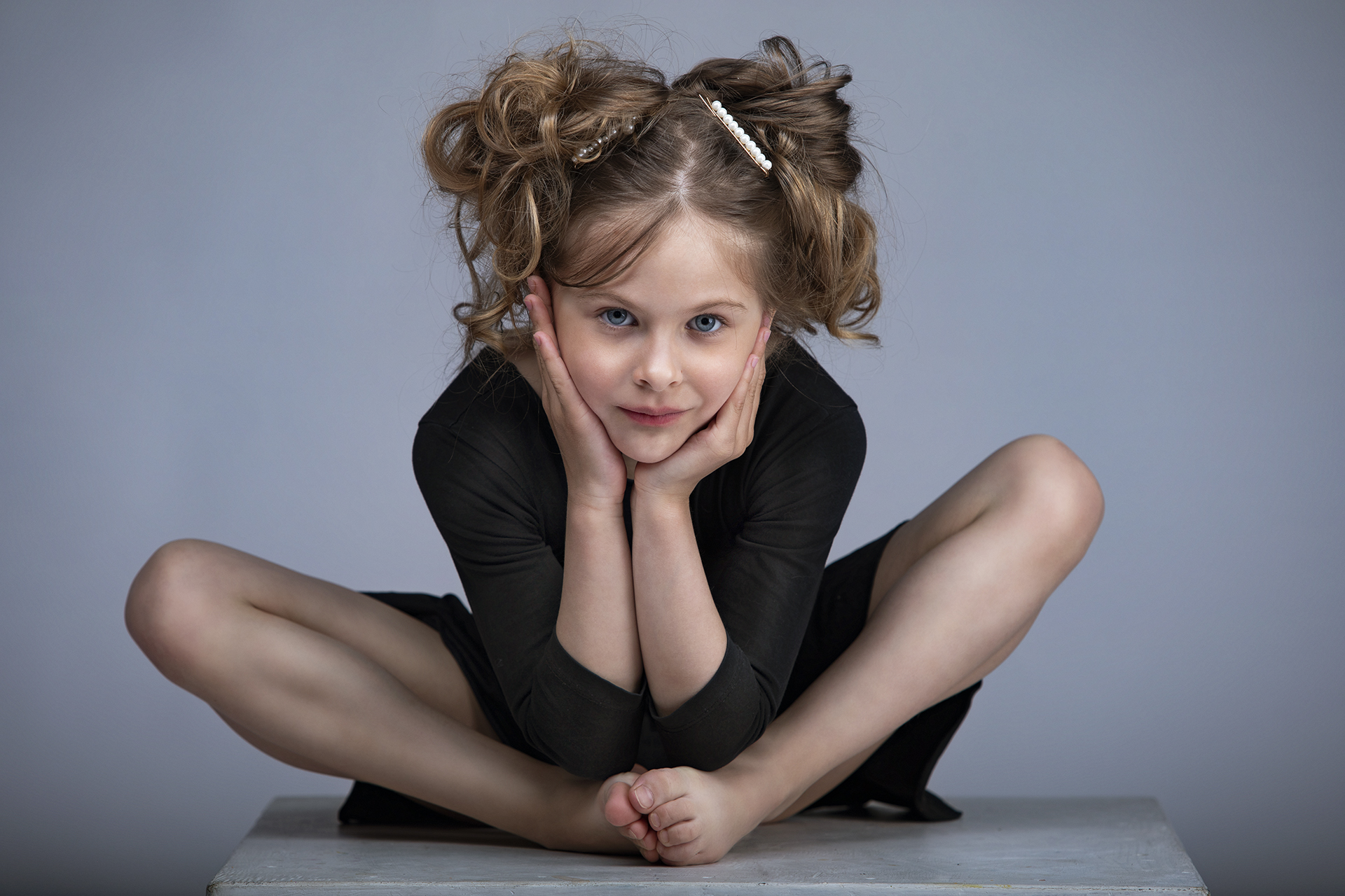 детский, портрет, детская, фотография, Po Leen