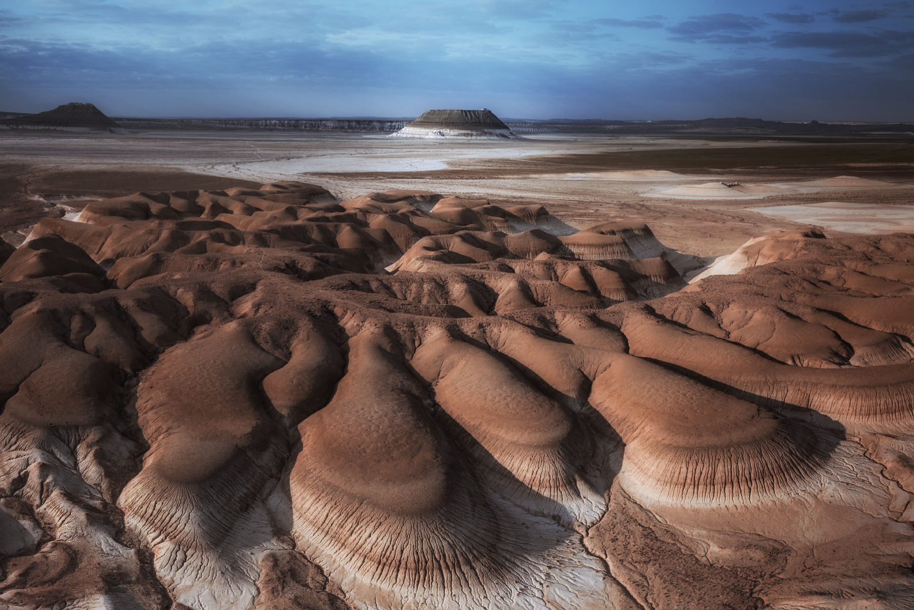Казахстан Мангистау Мангышлак Бокты_гора утро, Шишкин Дмитрий