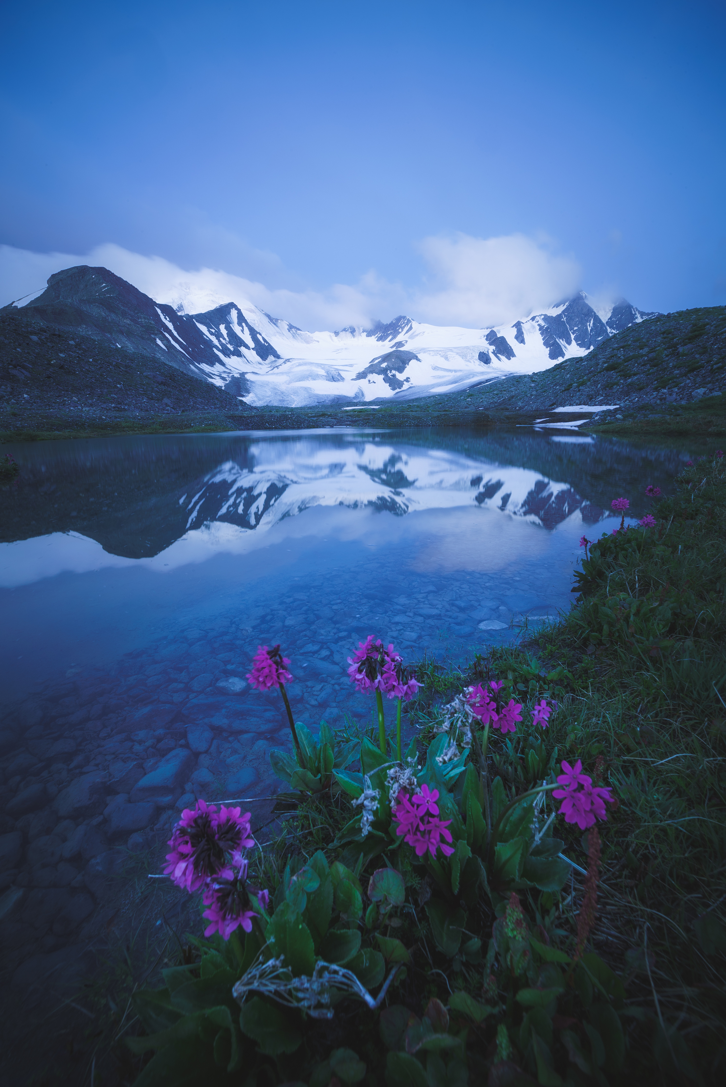 горный алтай, талдура, иикту, ледник, долина, Гущин Владимир