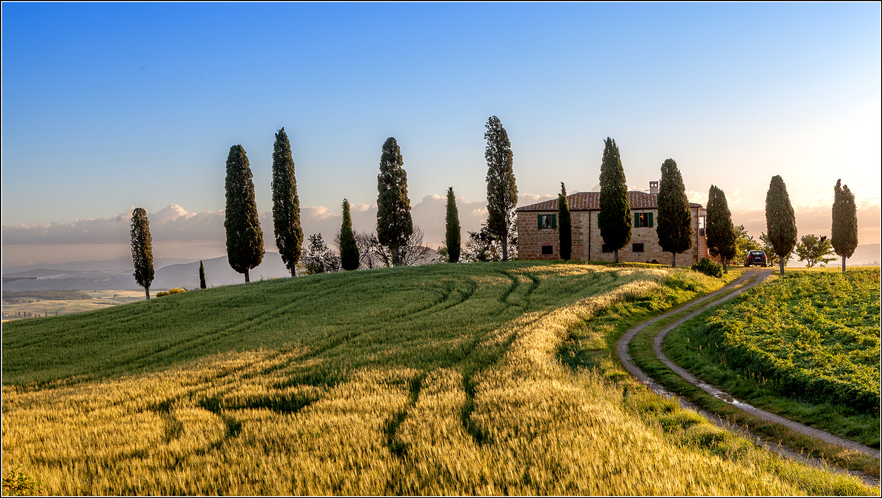 Italy, tuscany, landscape, valdorcia, Igor Sokolovsky