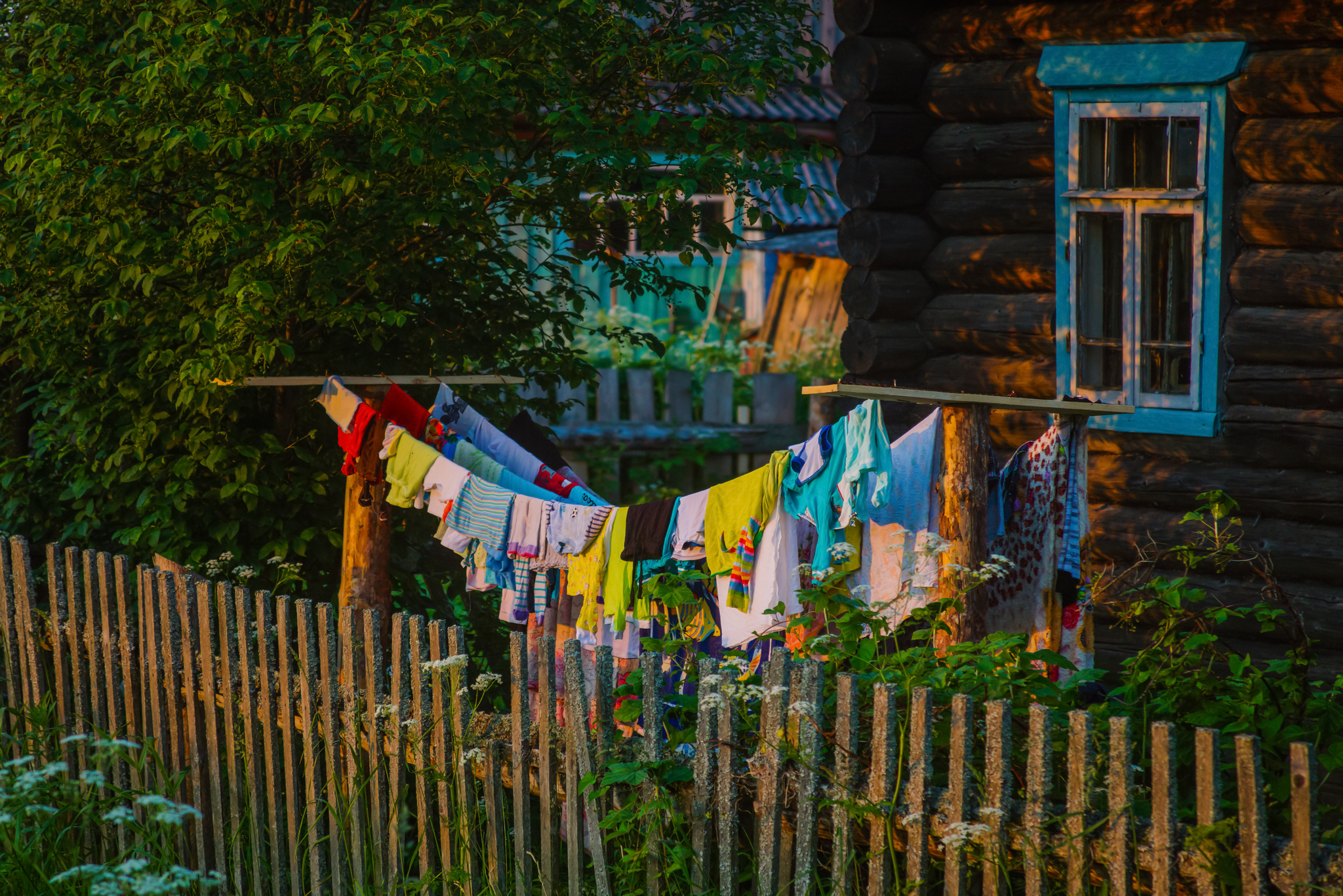 утро деревня пейзаж этюд, Мурзинов Виктор