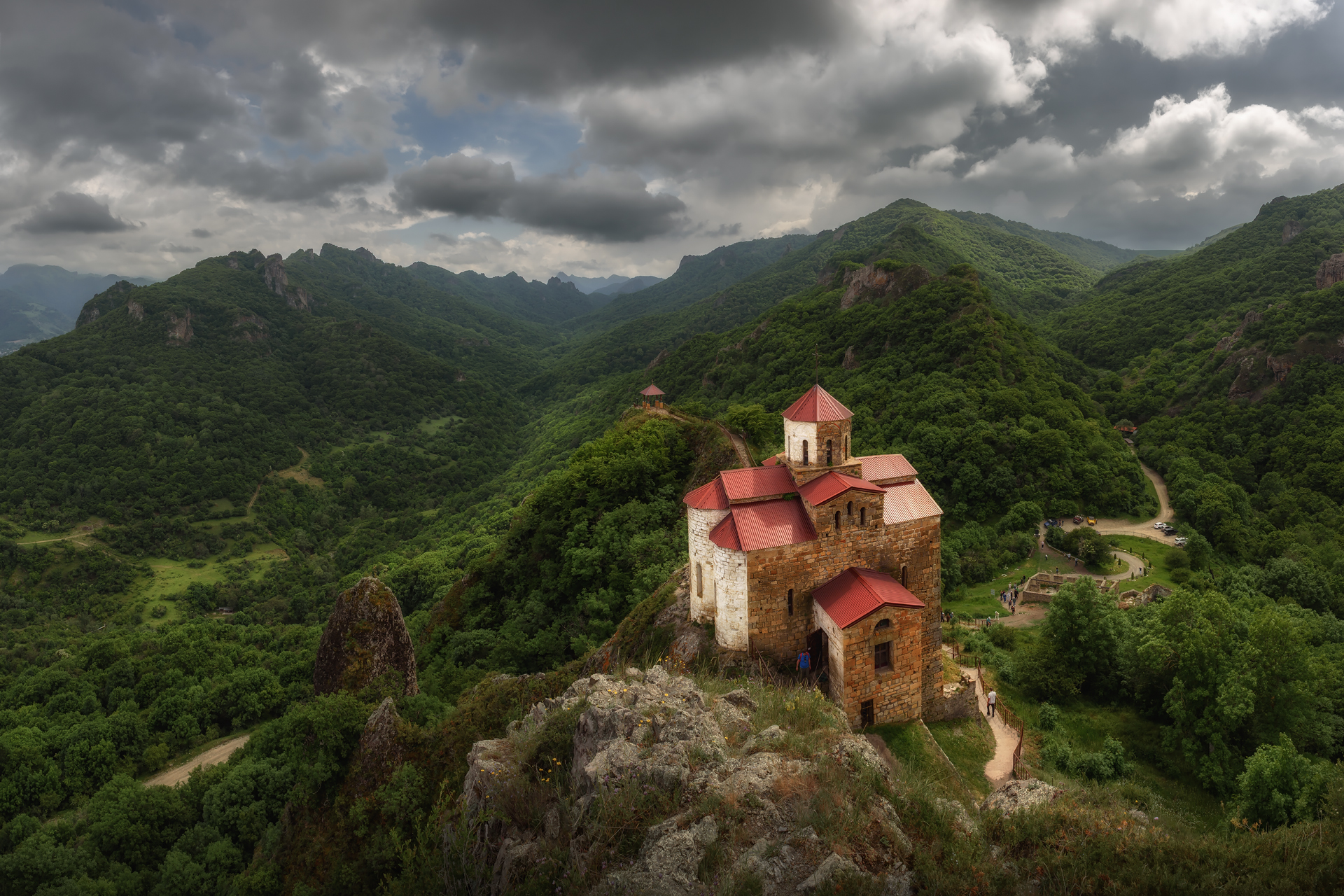 кавказ, горы, карачаево-черкесия, теберда, кчр, шоана, шоанинский храм, храм, архитектура, Zakharov Armen