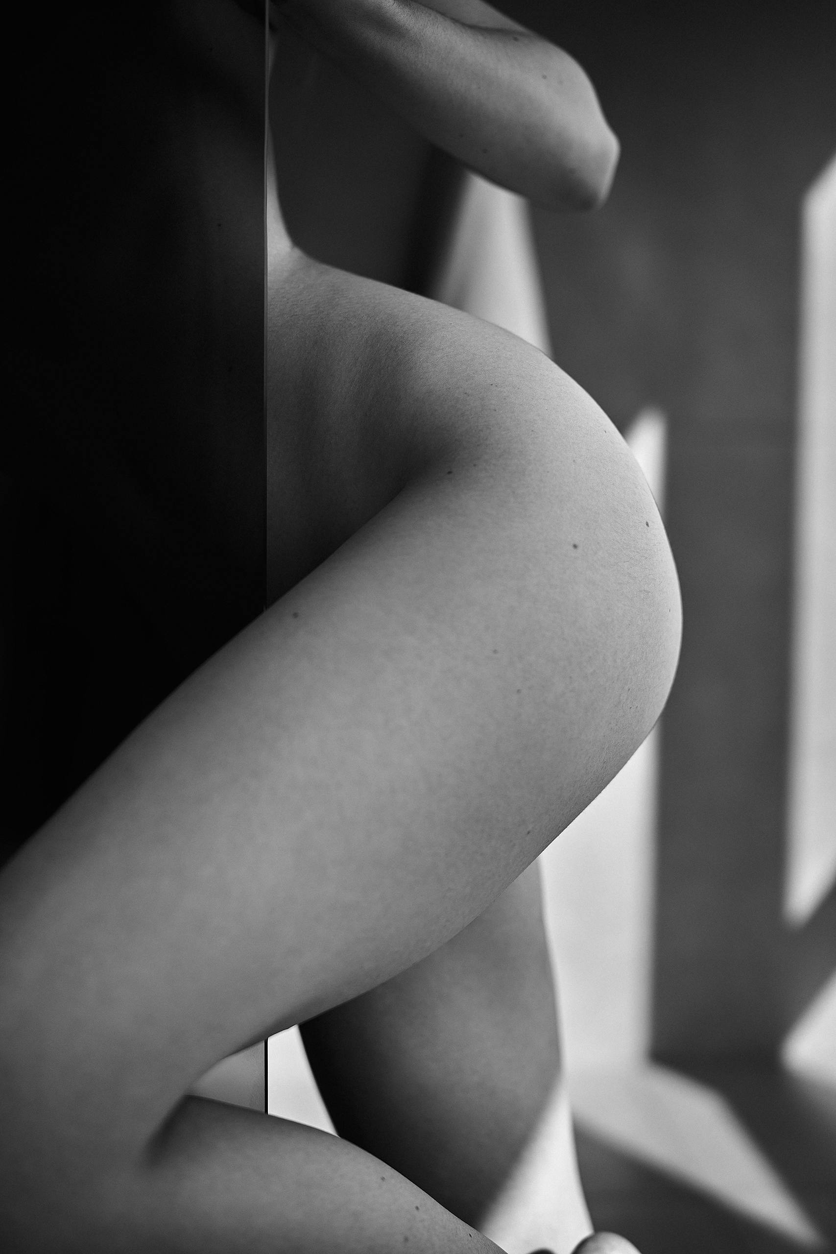 портрет, ню, девушка, тело, чб, portrait, nude, body, beauty, girl, bw, Ковалев Иван