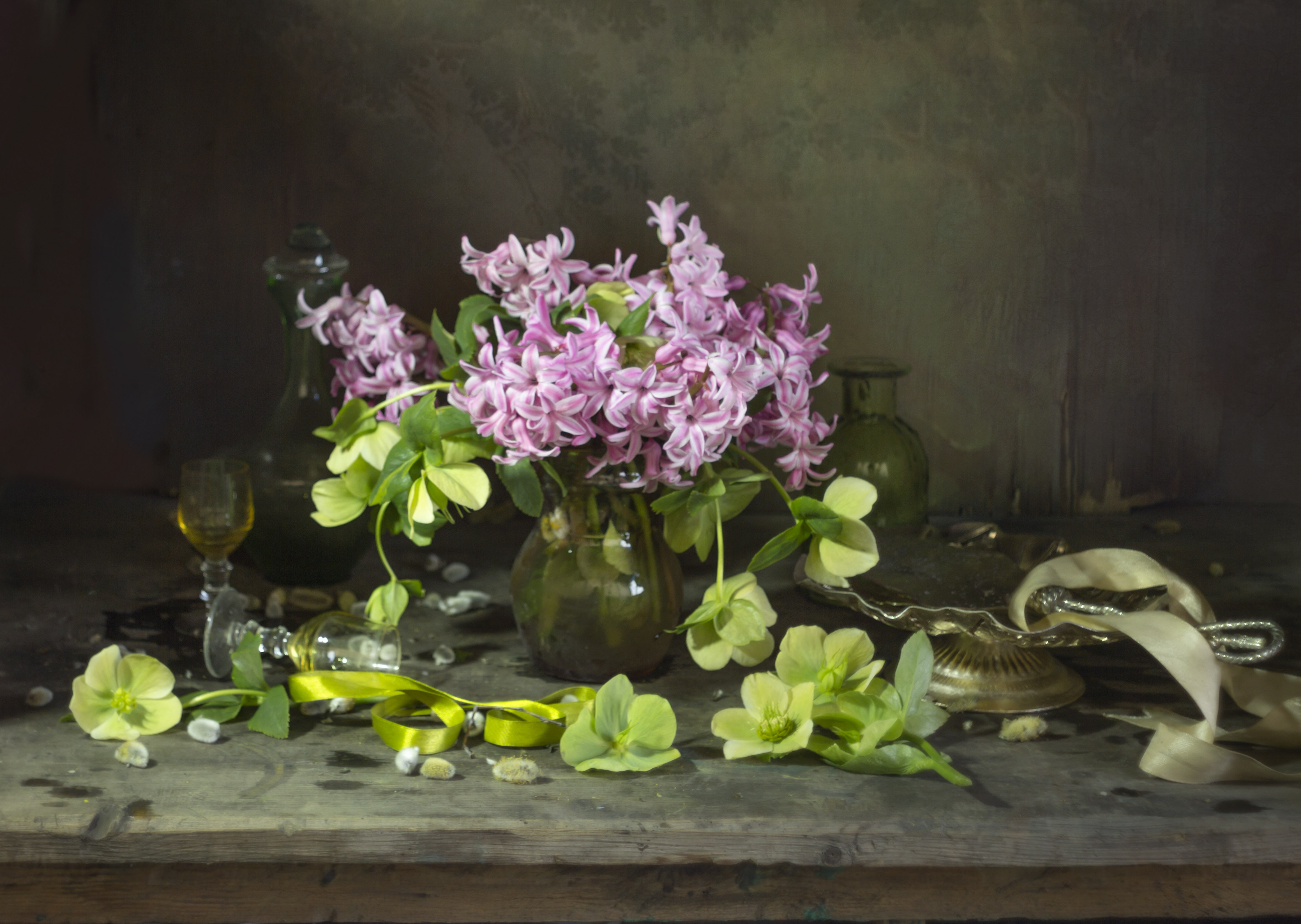 весна, гиацинты, Зимина Лионелла