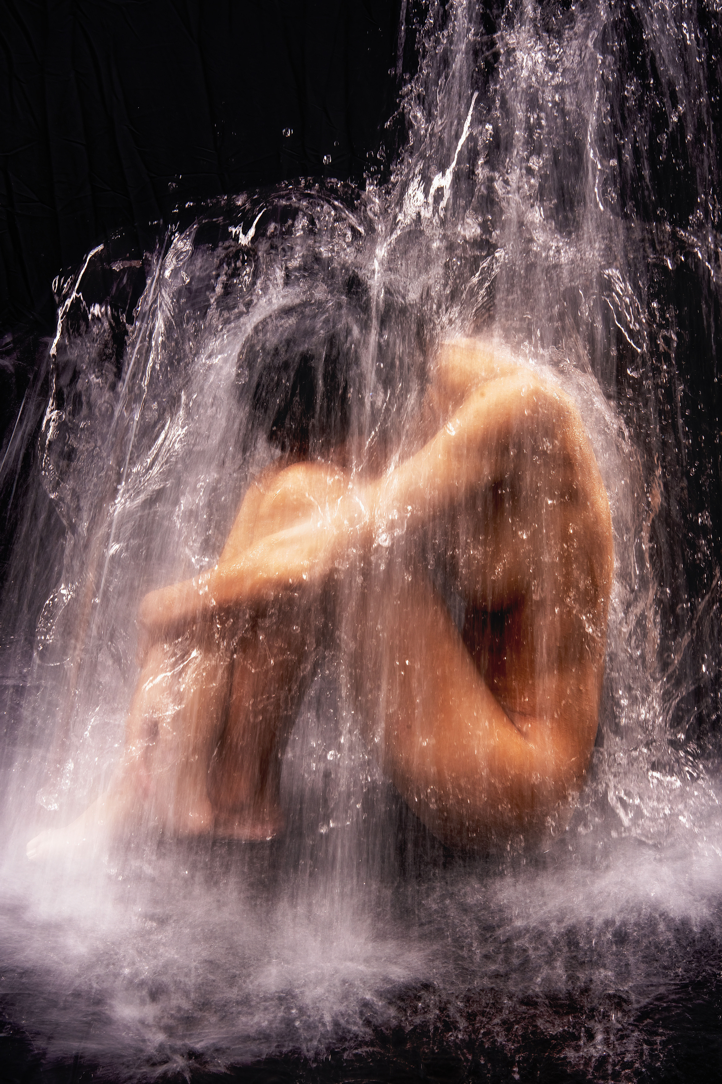 nude, art, water, people,, Trần Anh