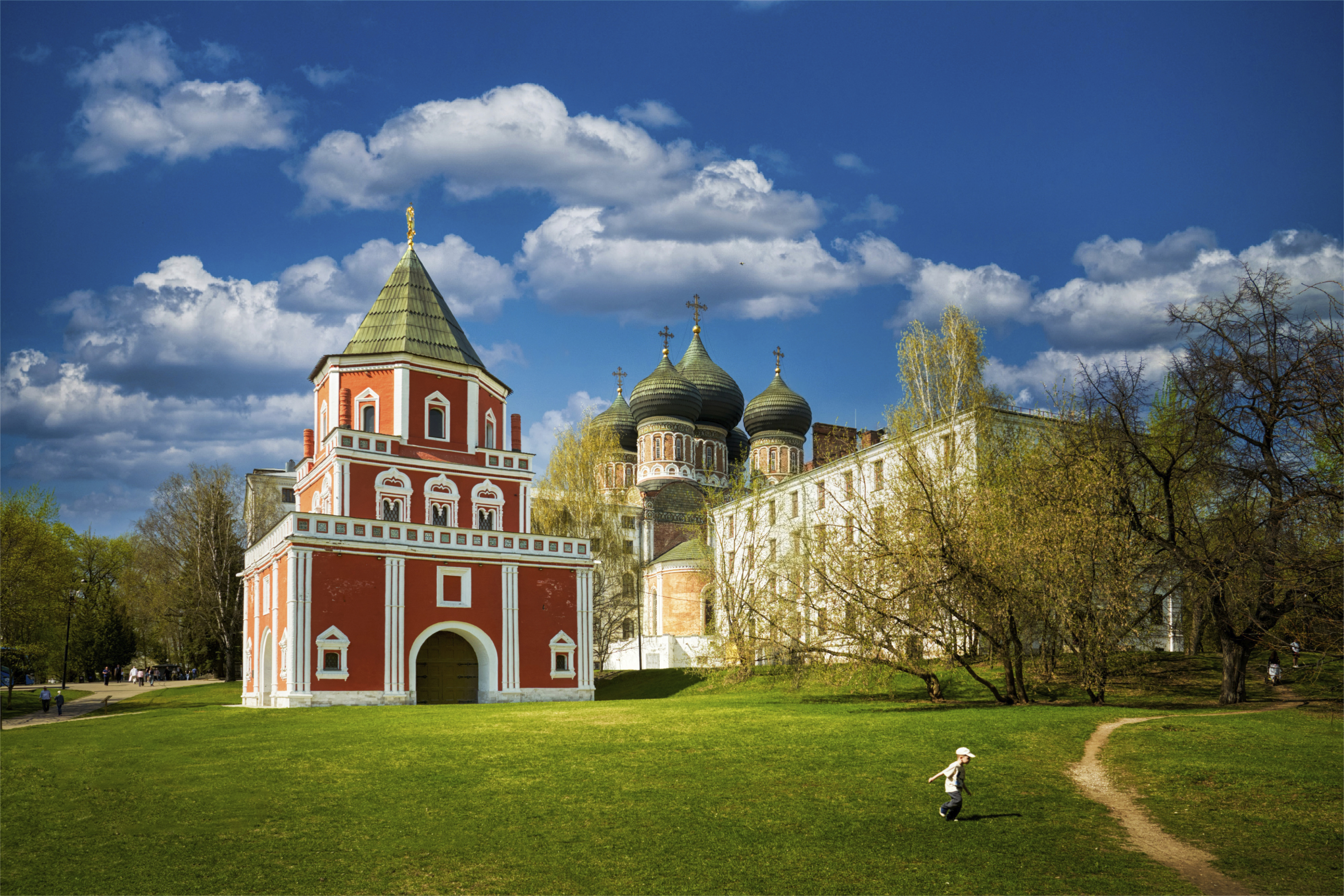 город, архитектура,храм, природа, усадьба, башня, небо, облака, Михаил Кудрявцев