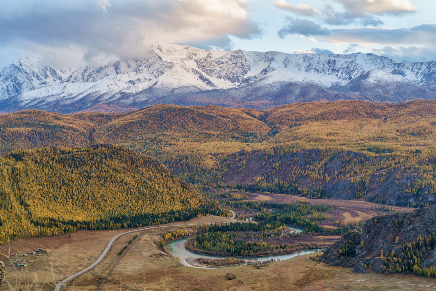 Россия, Алтай,Чуйский меандр,пейзаж, природа, Лариса Дука