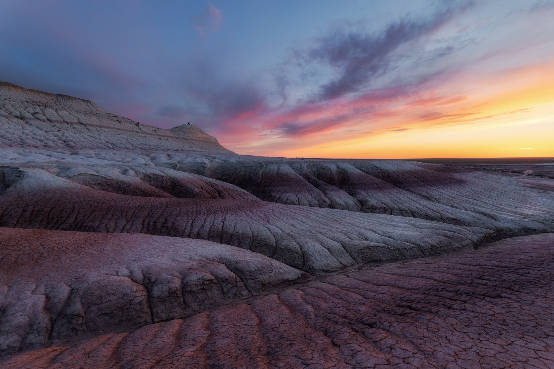 Казахстан Мангистау Мангышлак Кызылкуп урочище_Кызылкуп закат вечер, Шишкин Дмитрий