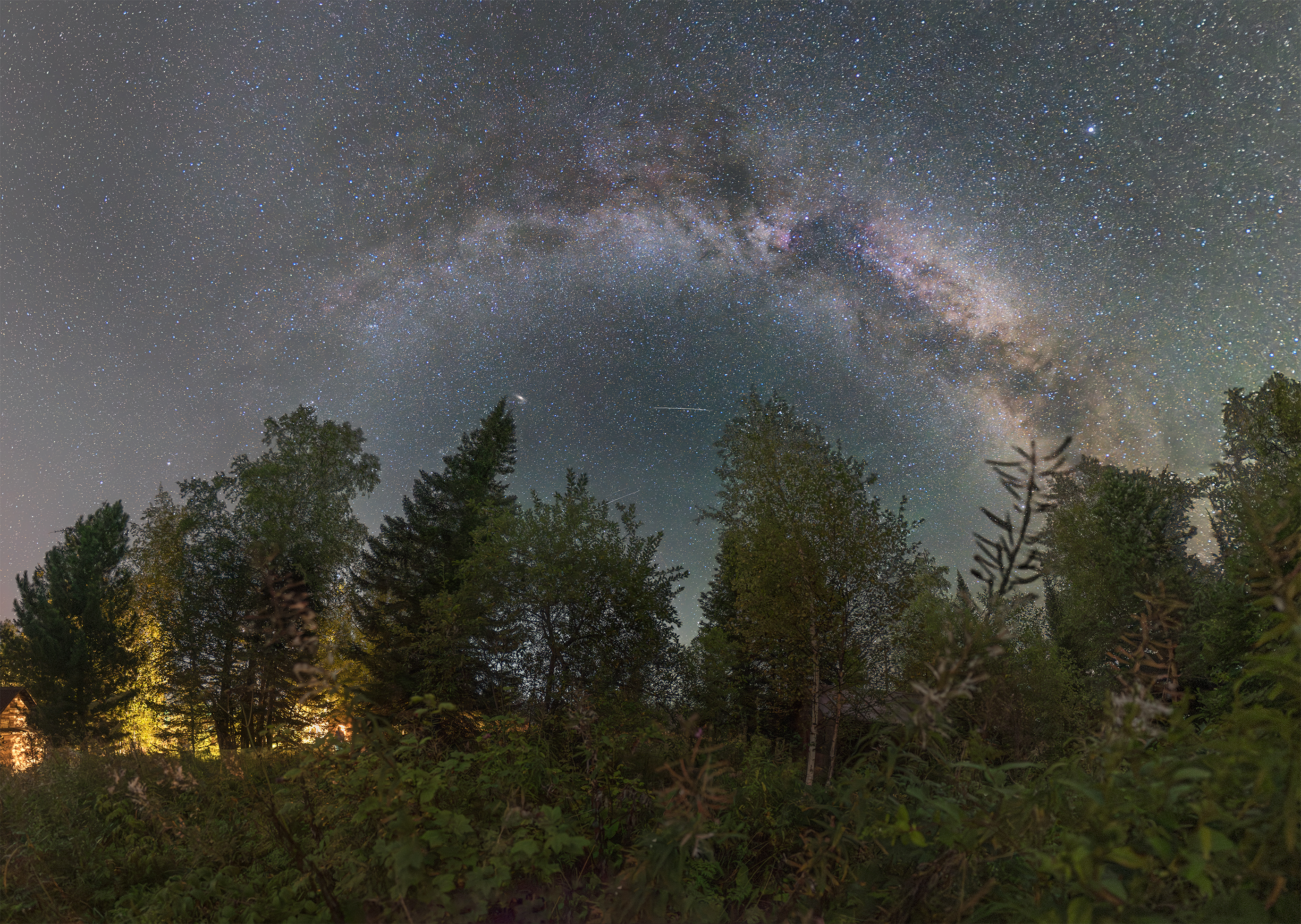 астрофото, астрофотография, ночь, астрономия, астропейзаж, сибирь, тайга, night, siberia, taiga, astrophotography, milky way, Кудашкина Ксения