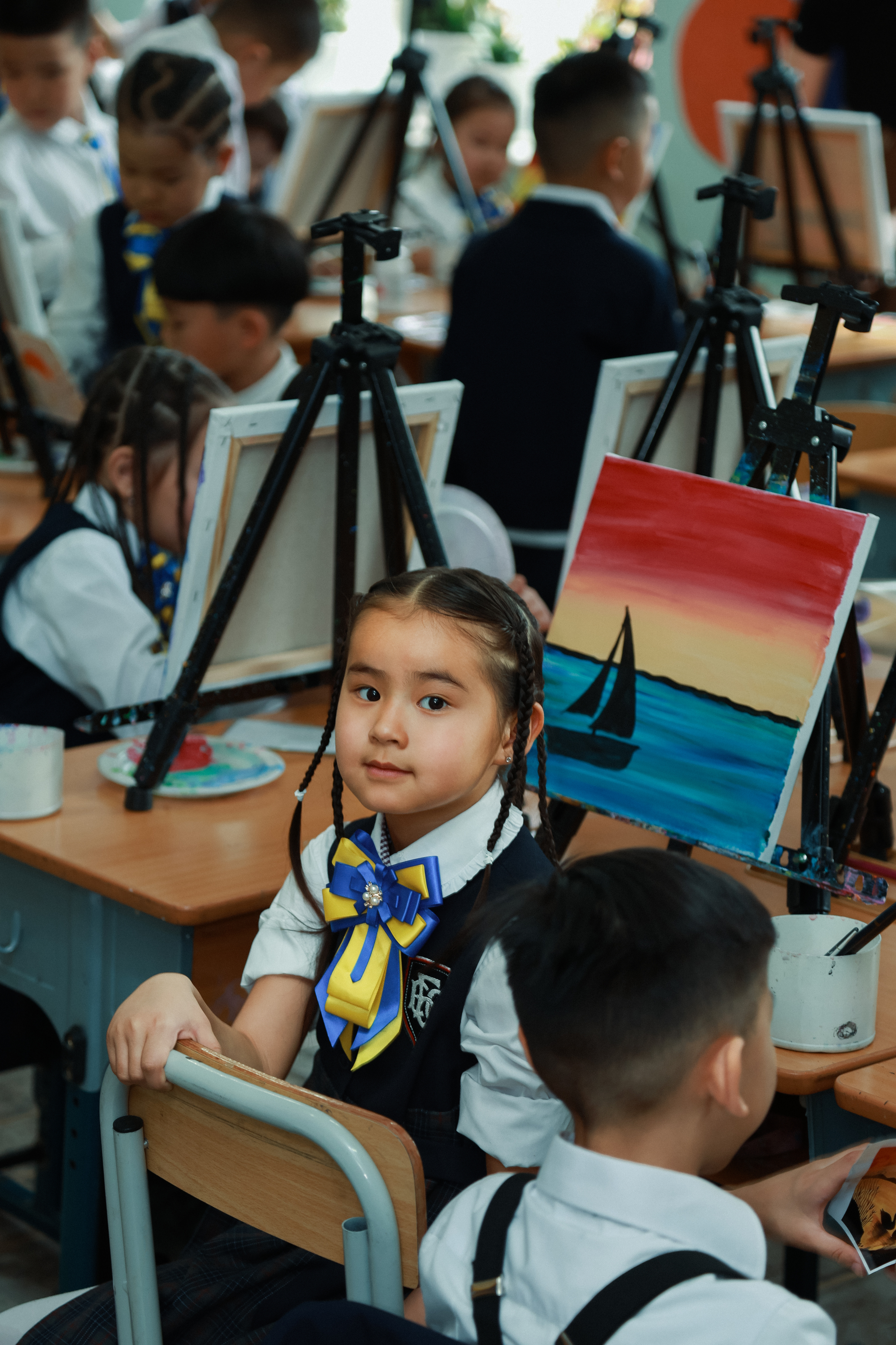 child, children, student, Gansukh Sukhbaatar