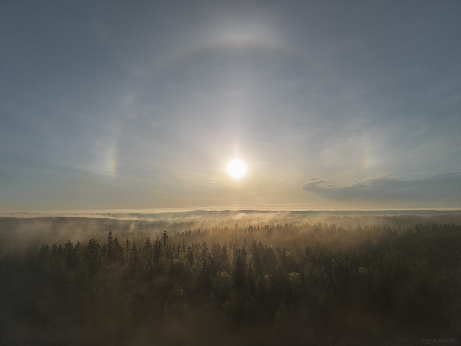 ленинградская область, россия, туман, хийси, Рябенький Александр