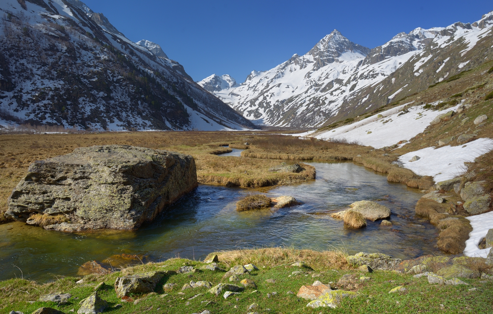 горы весна кавказ, Александр Жарников