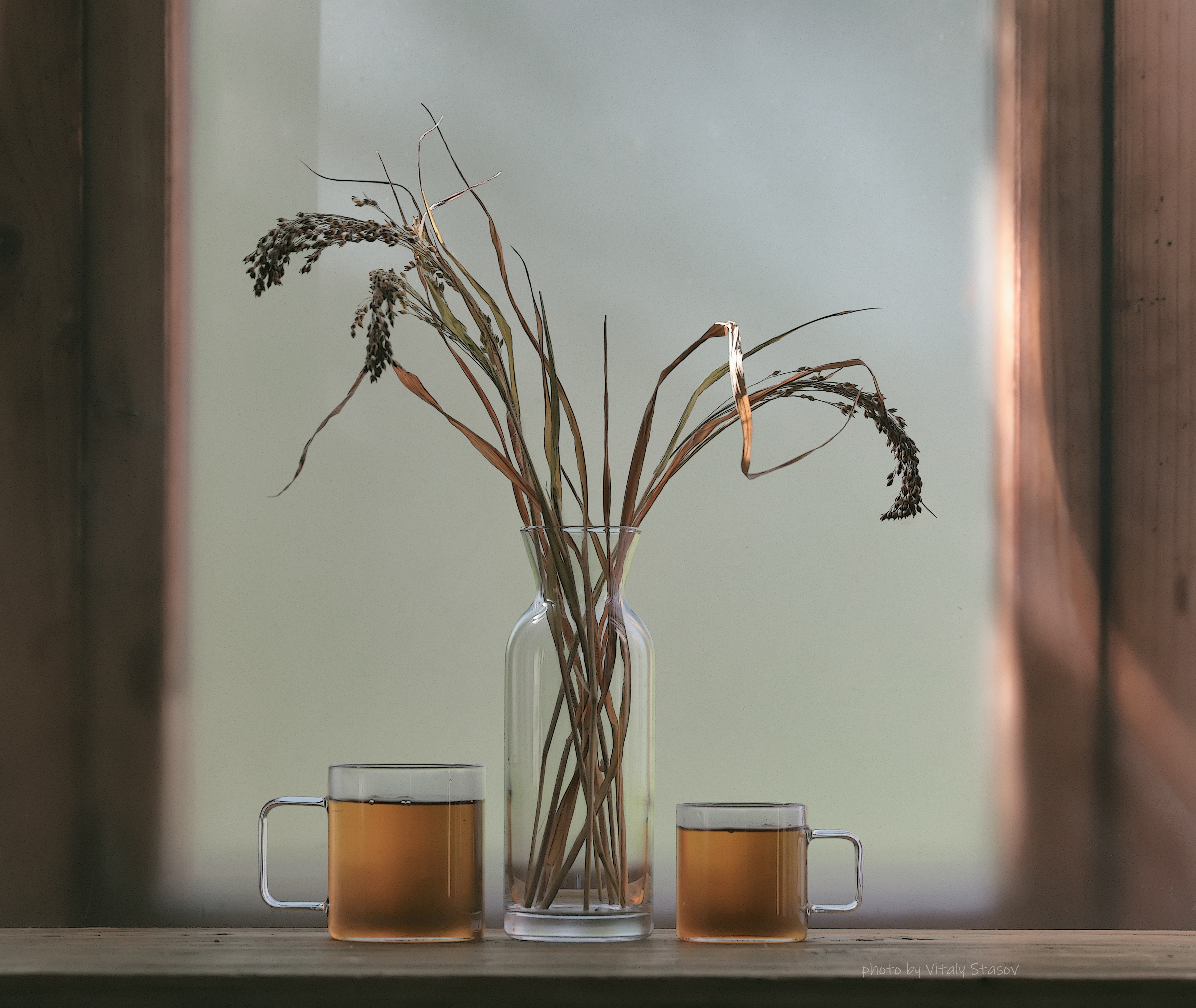 цветы, чай, натюрморт, напиток, аромат, вкусно, flowers, фантазия, still life, drink, aroma, delicious, bouquet , flowers, сухоцвет, просо, Стасов Виталий