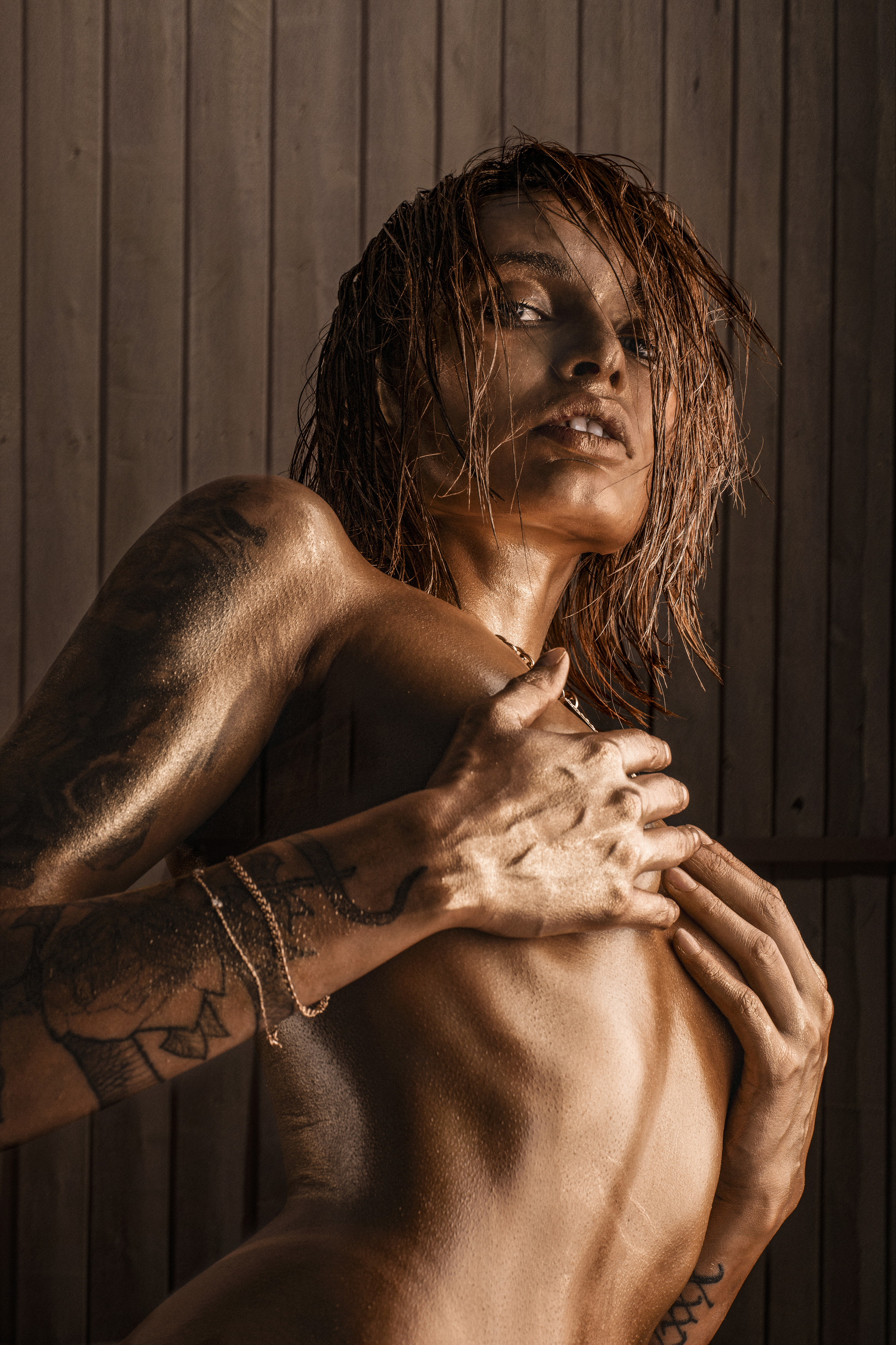 третьяковъ гламур секси ню золото, Третьяков Роман