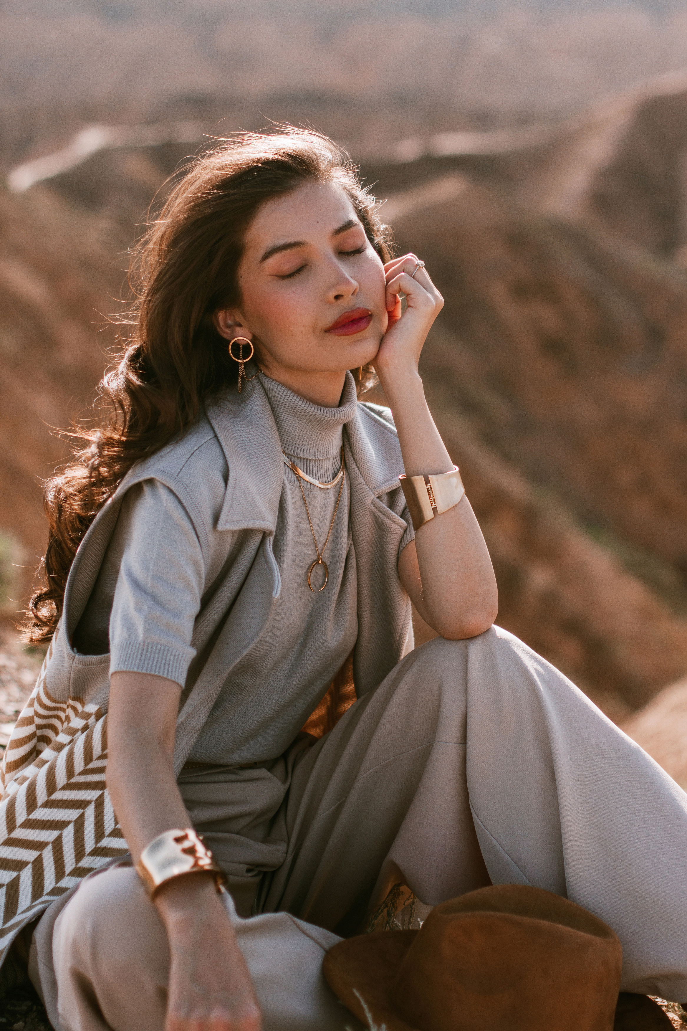 женский портрет на природе, Ажакина Ольга