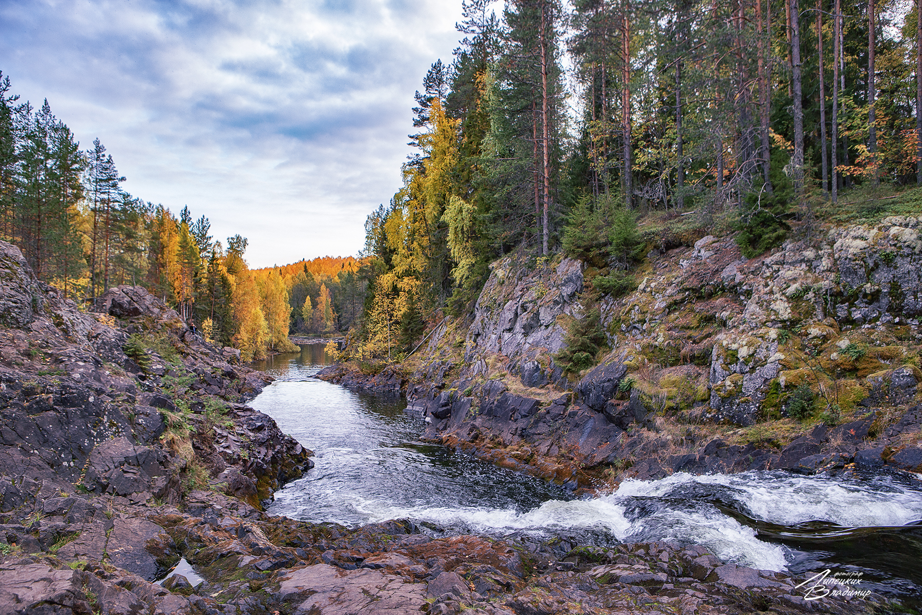 карелия, кивач, Липецких Владимир