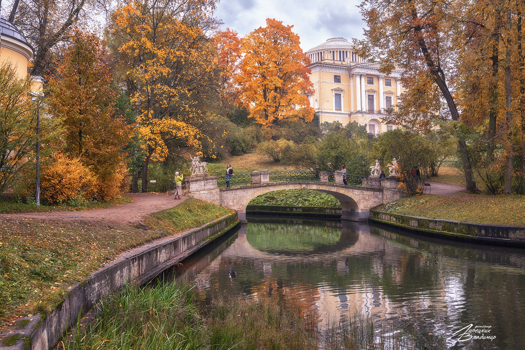 санкт-петербург, павловский парк, осень, Липецких Владимир