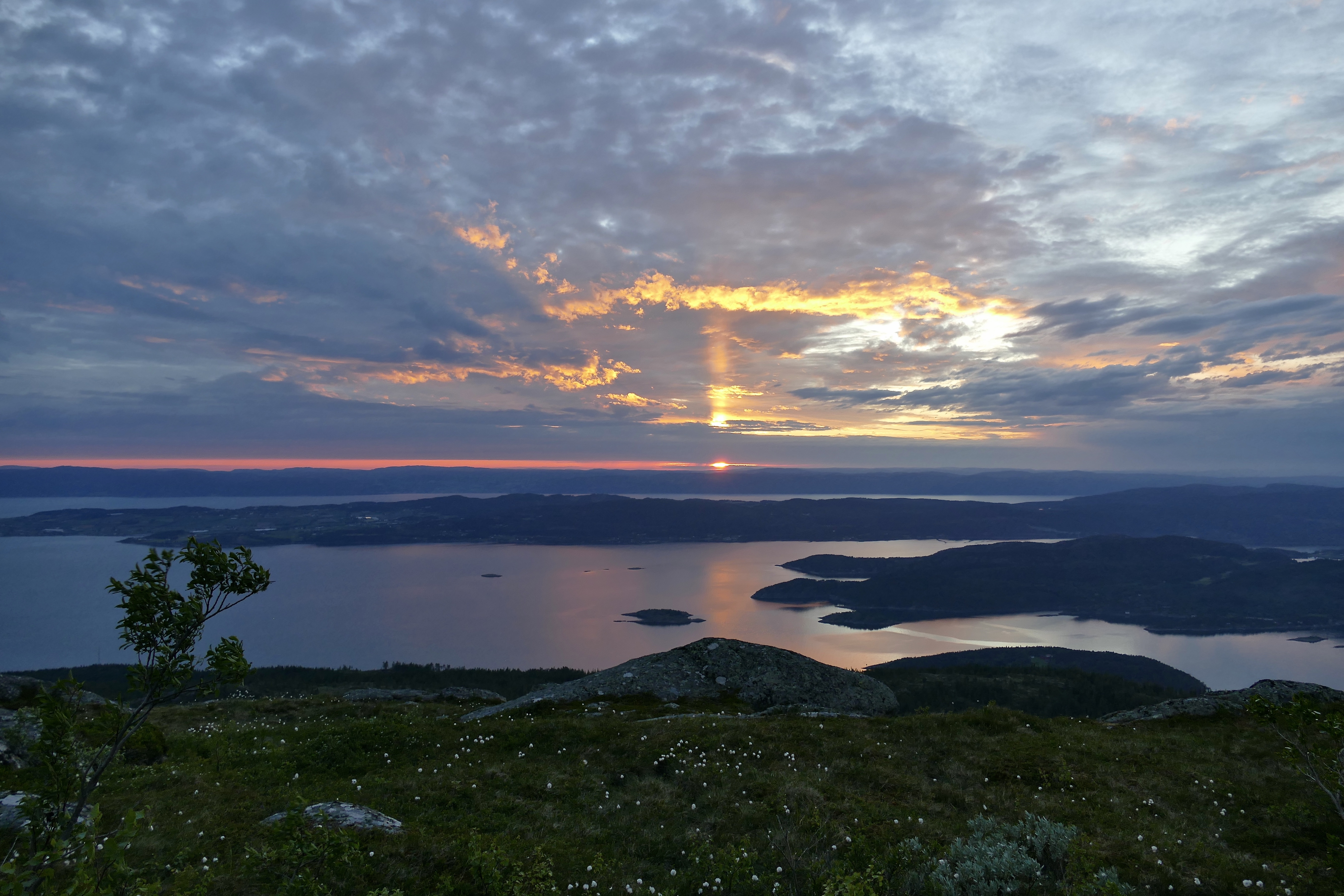 Landscapes, Norway, Fjord Trondheim, Sunset, Summer, Mood, , Svetlana Povarova Ree