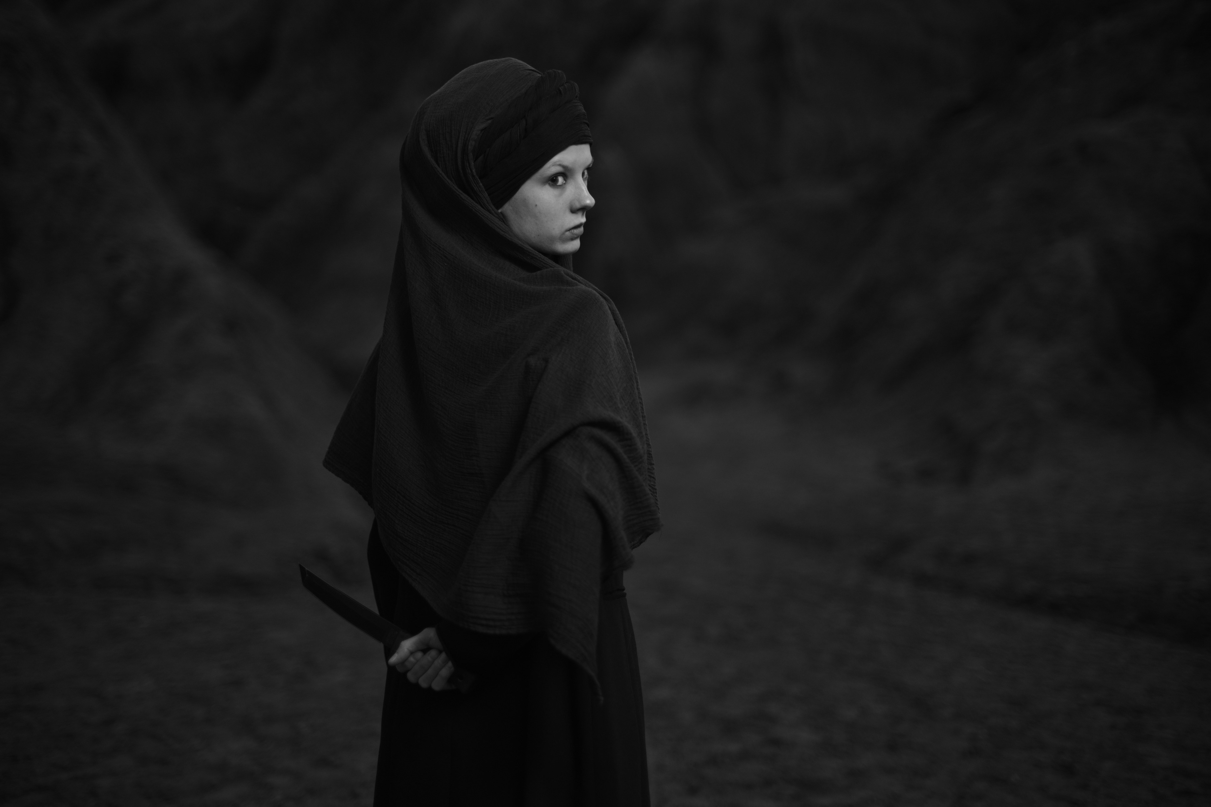 Dune, conceptual, art photography, bnw, концептуальный фотограф, портретный фотограф, фотограф Воронеж, чб, Михаил Сергеевич