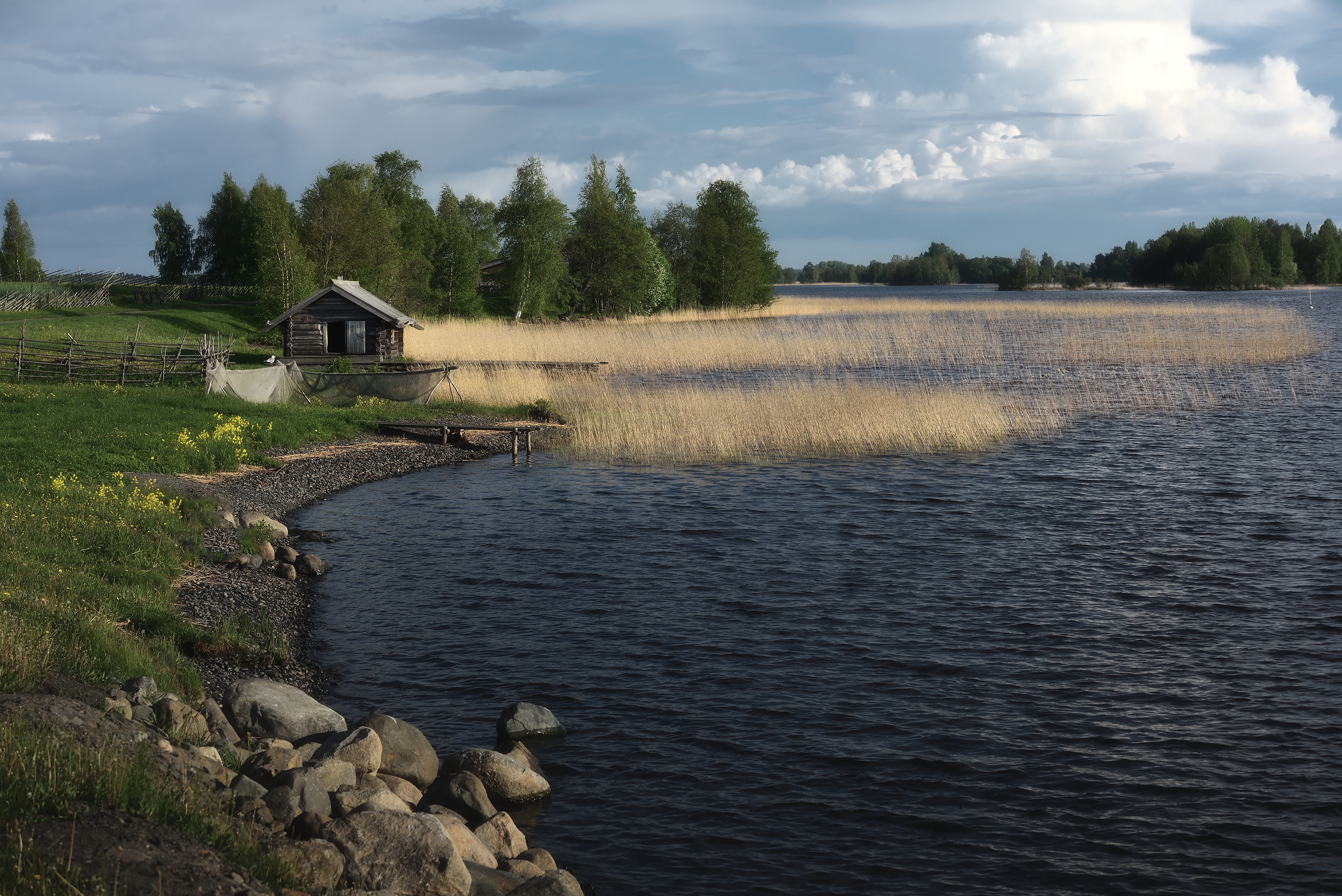 карелия, кижи, остров, деревня, пейзаж, Алексей Никонов