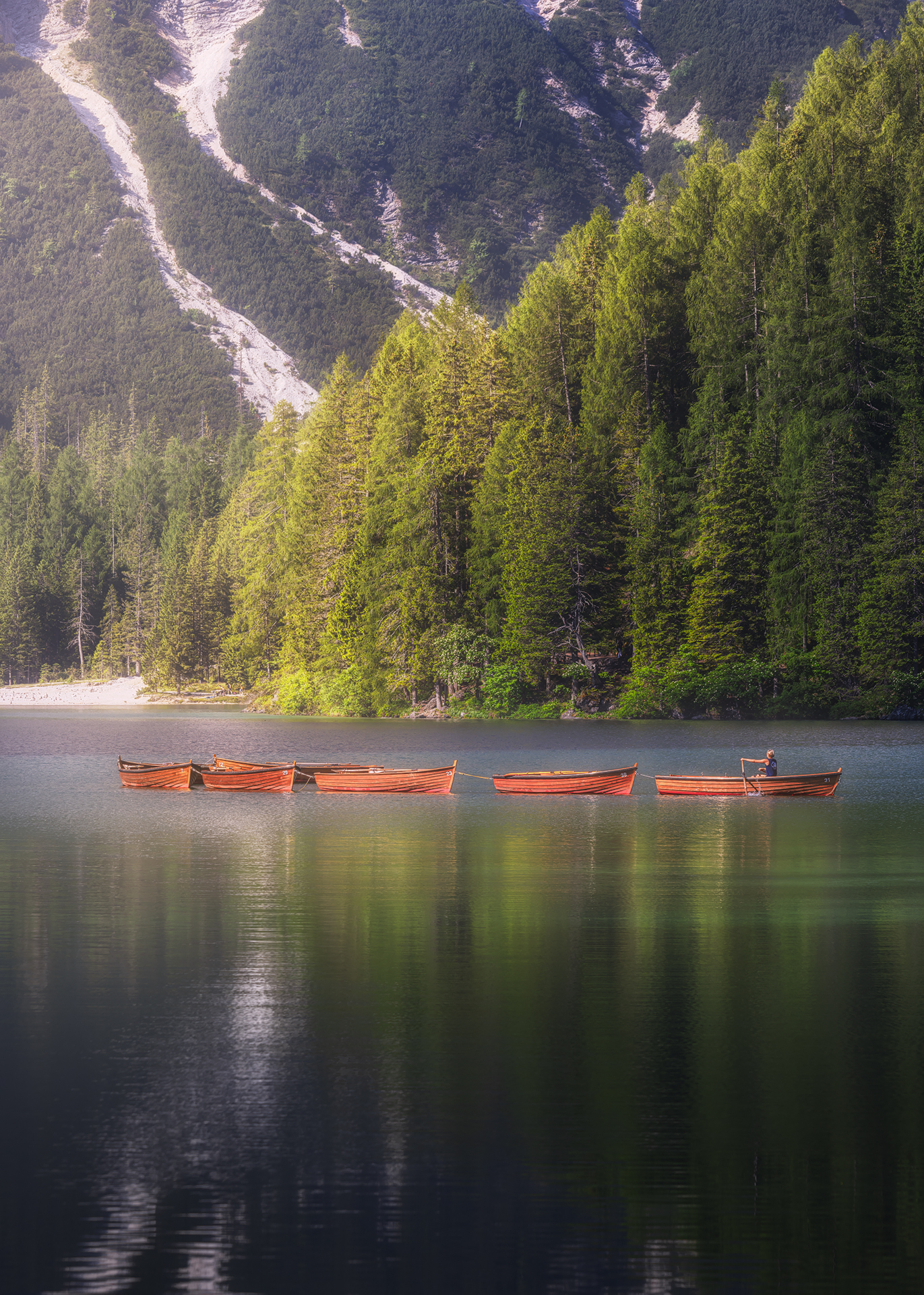 lagodibraies, braies, dolomiti, Сергей Быков