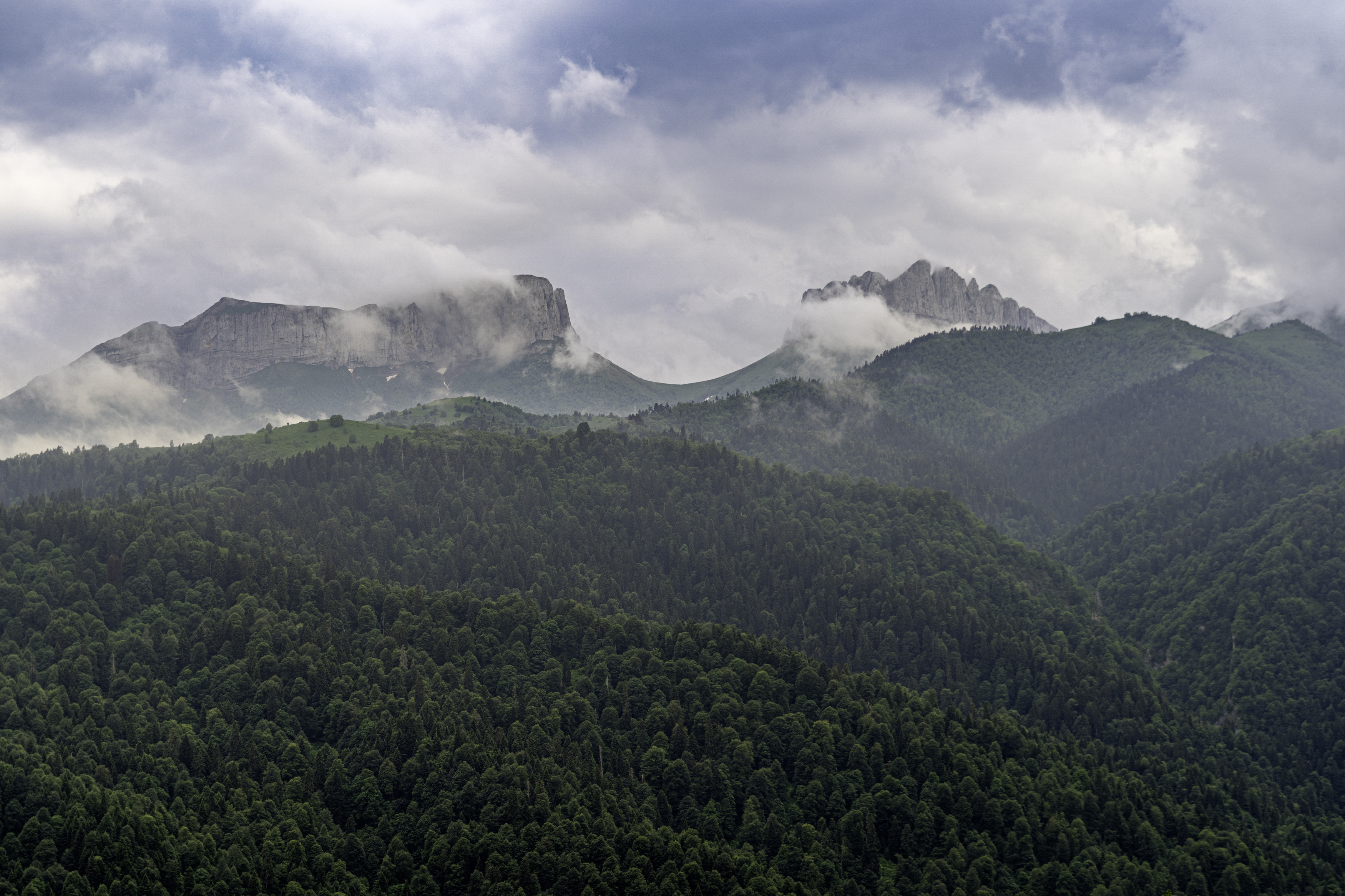 Россия, Краснодарский край, Мостовской район, Бароновы поляны, Чёртовы ворота, Восточный и Западный Ачешбоки, Гаврилов Юрий