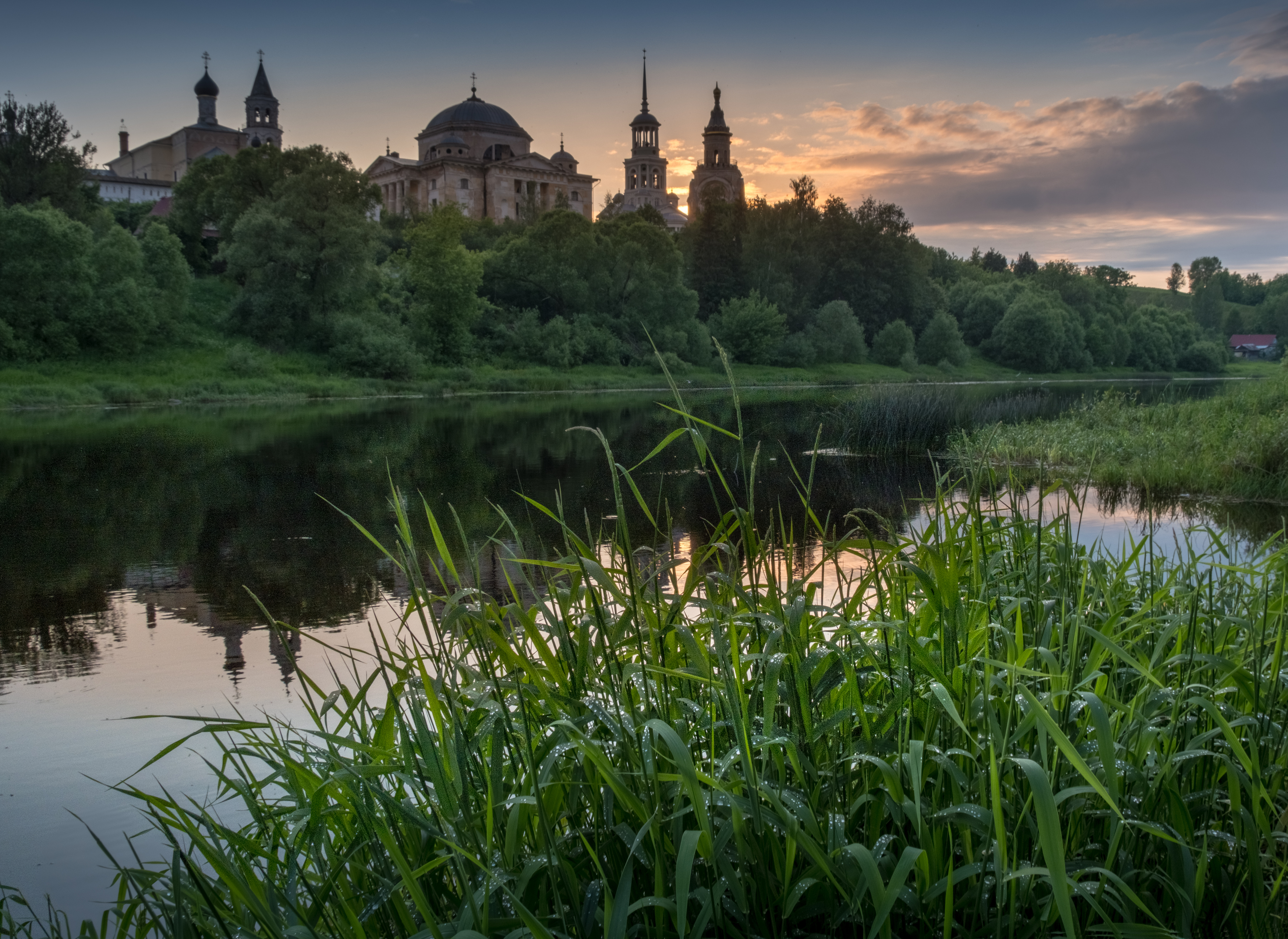 тверская область, торжок, святая русь, святая русь нд, россия, нд, река тверца, тверца, новоторжский борисоглебский монастырь, борисоглебский монастырь, Демкина Надежда