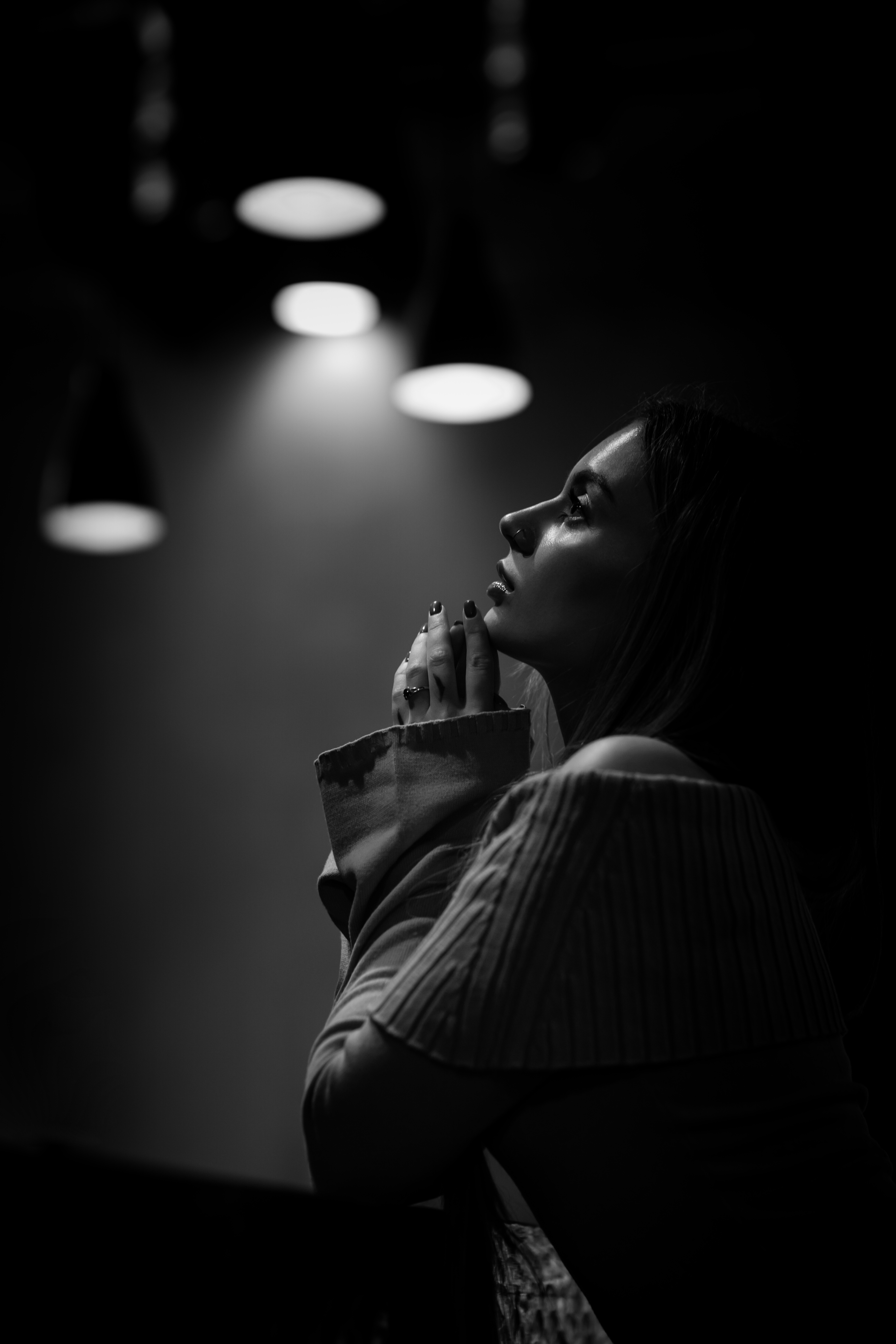 молодая девушка, городской стиль,  бары, Алексей Плешков