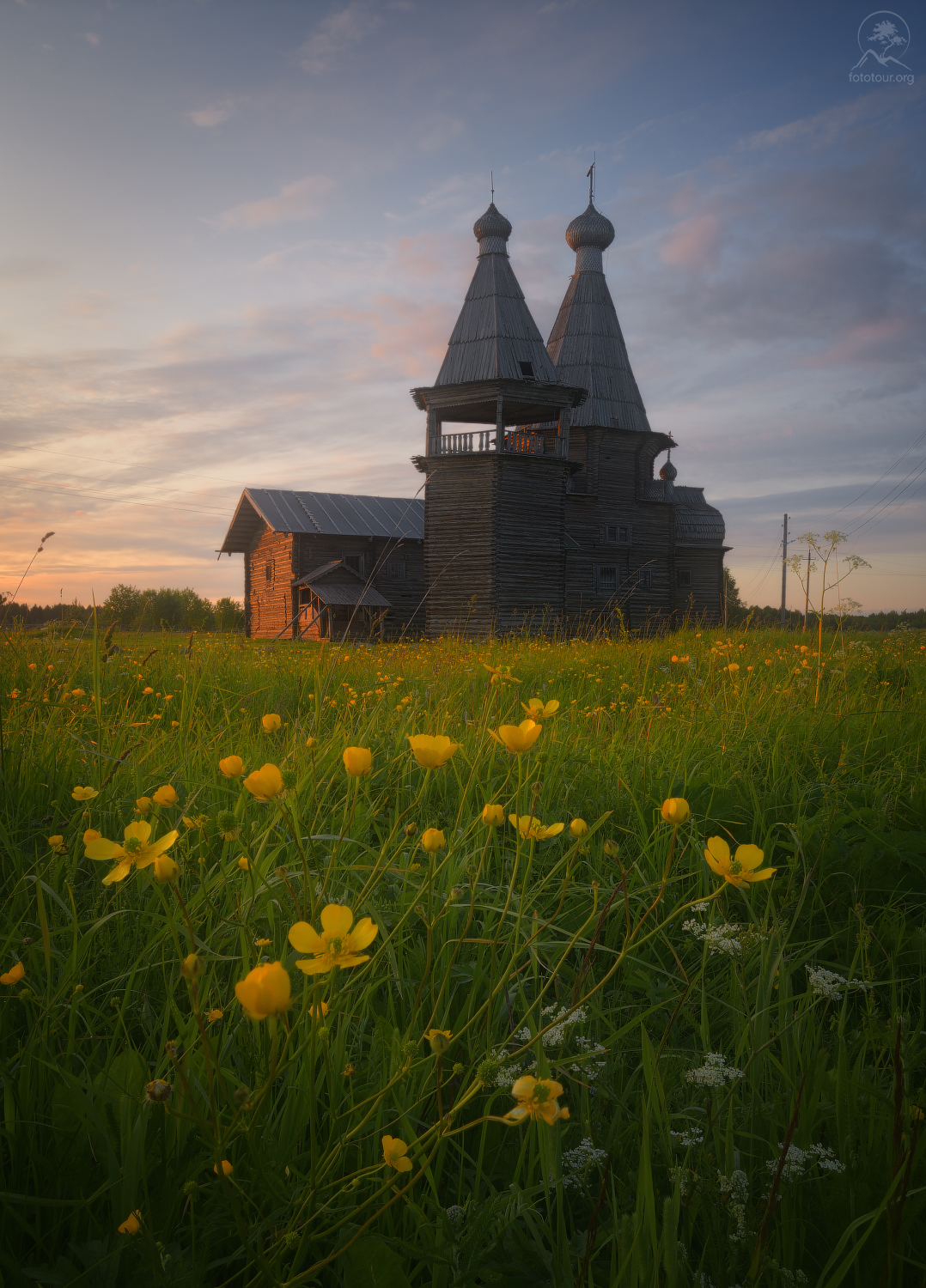 храм, лето, закат, цветы, фототуры 2025, Гордиенко Анатолий