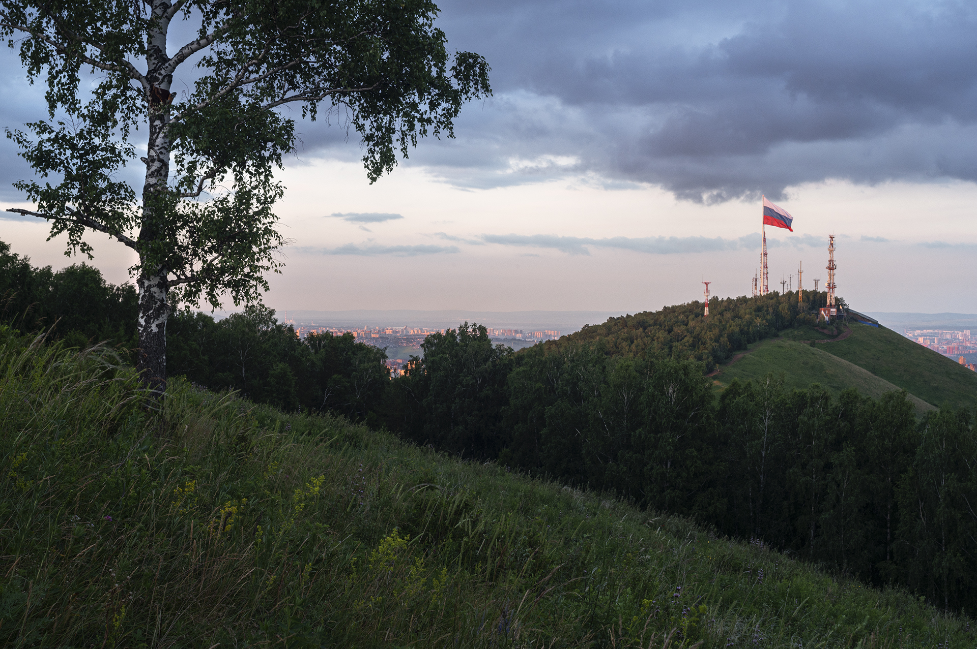 красноярск, гремячая грива, флагшток, николаевская сопка, Андреева Светлана