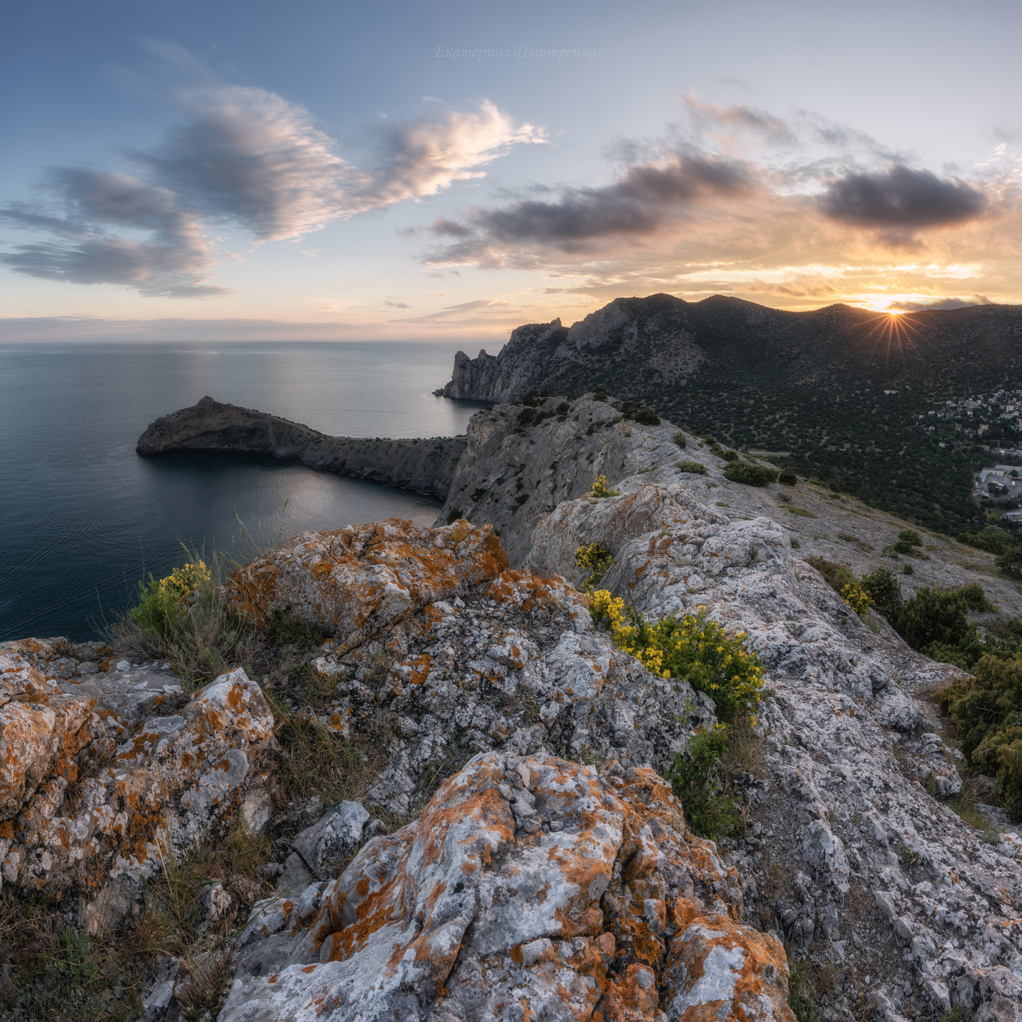крым, новый свет, судак, море, пейзаж, природа, crimea, landscape, закат, горы, Дмитренко Екатерина