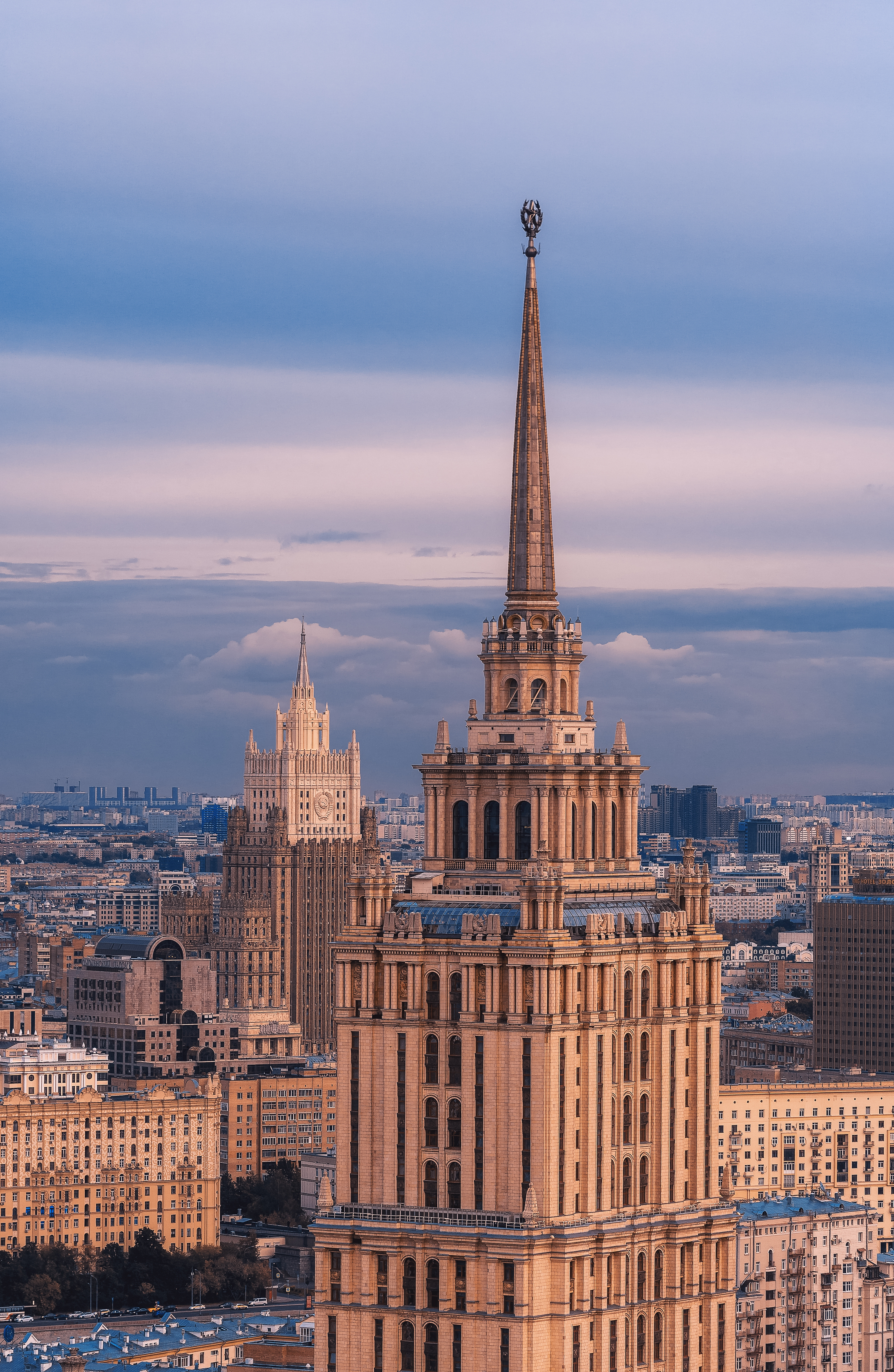москва, архитектура, МИД, гостиница Украина, Moscow, Мазурева Анастасия
