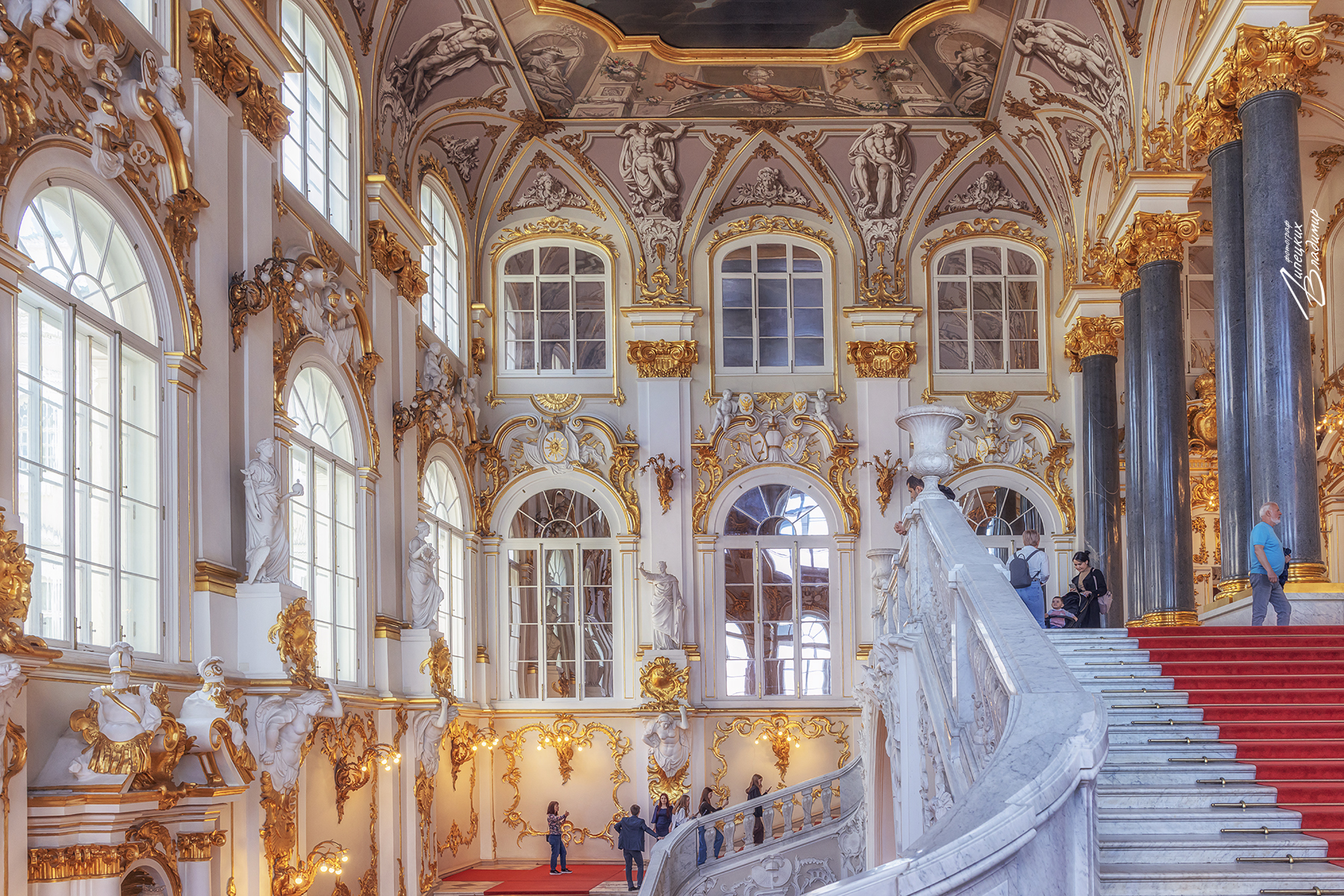 эрмитаж, лестница, главная лестница, парадная лестница, Липецких Владимир