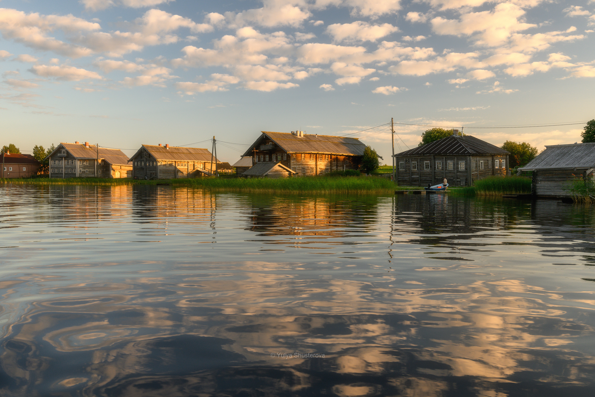кижи, путешествие на лодке вокруг кижей, Юлия Шустерова