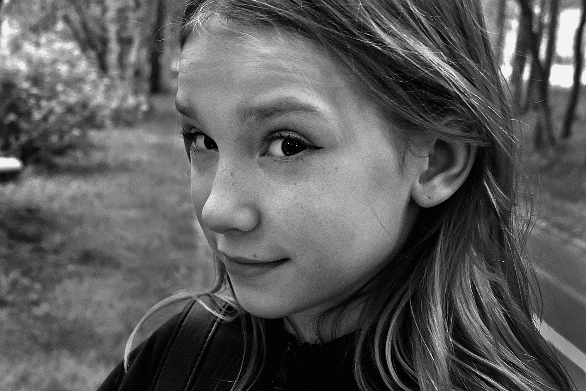 девушка, портрет, глаза, взгляд, чб, апатиты, Николай Смоляк