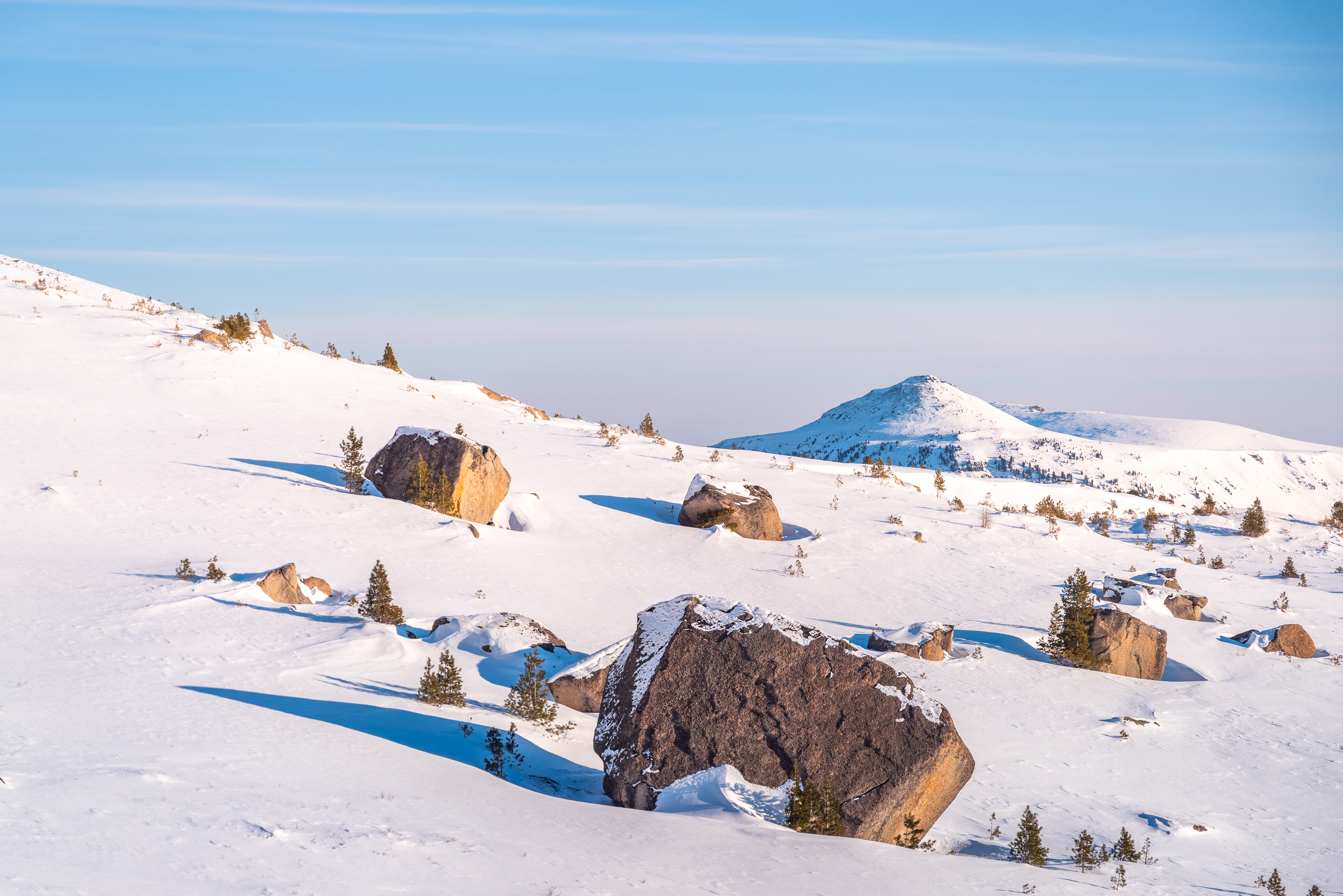 Зима, снег, Хамар-Дабан, Прибайкалье, закат, Evgeniy Khilkevitch