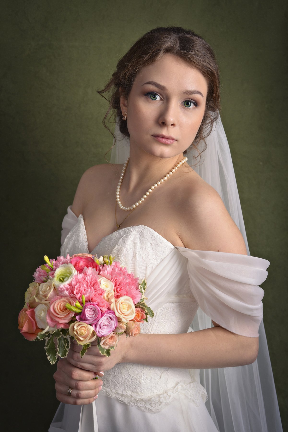 портрет, свадьба, свадебное фото, девушка, невеста, Olga  Mozok