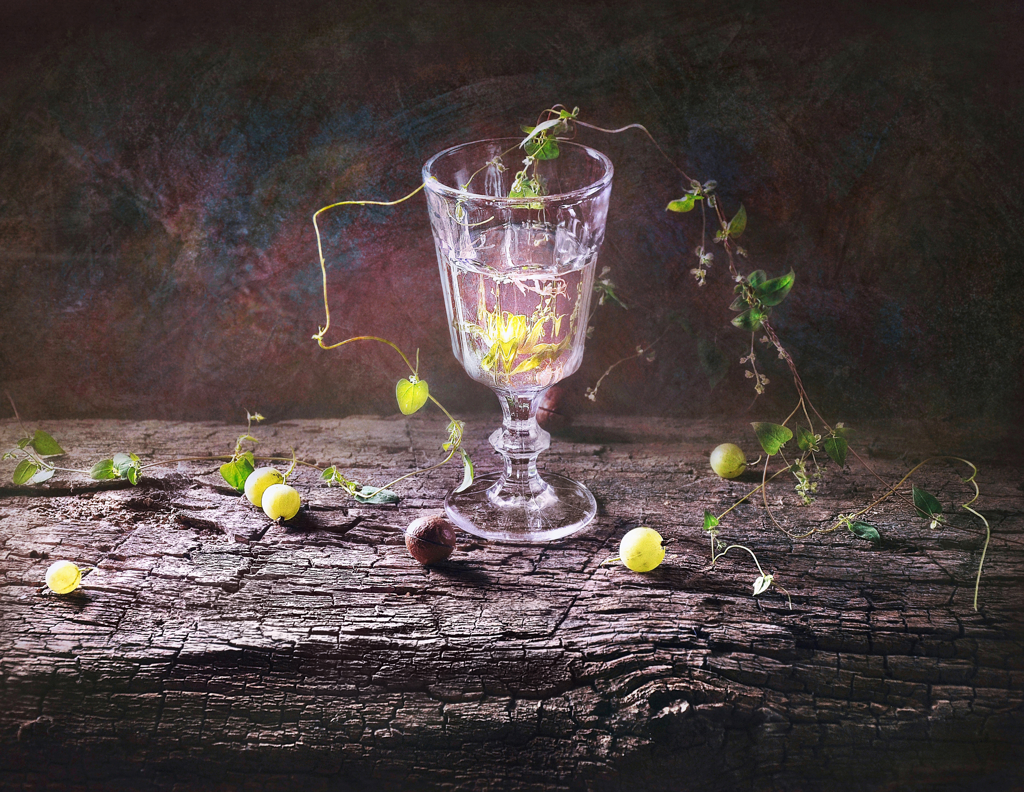 натюрморт, лето, сад, крыжовник, плоды, Буглак Инна